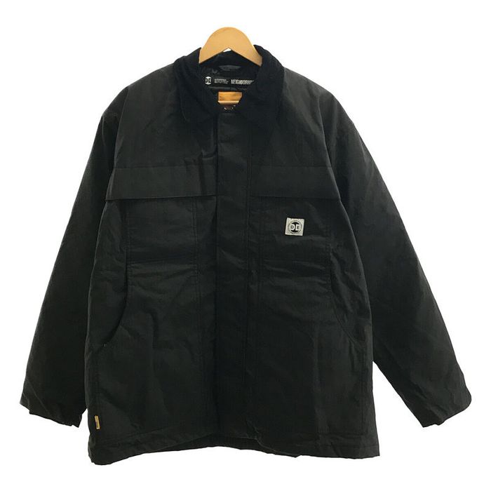 Neighborhood Jacket Back Logo Coverall Grip Swany Black Grailed