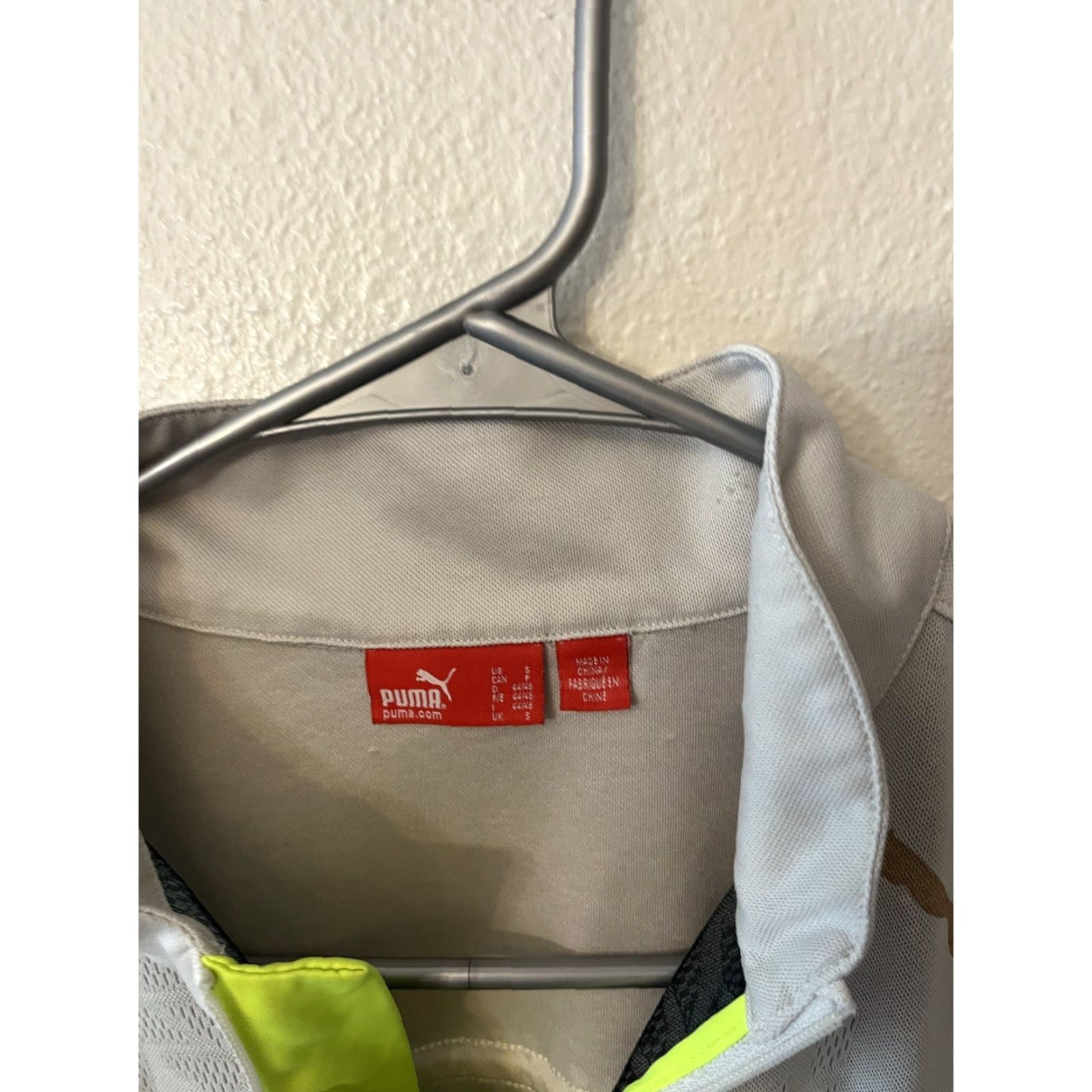 Puma PUMA Men's Jacket Track Style 1/2 Zip Sweatshirt Size S Gray Size US S / EU 44-46 / 1 - 2 Thumbnail