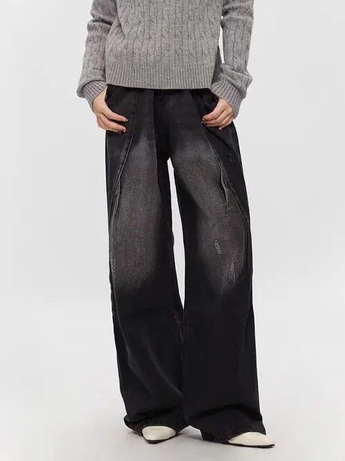VIBE damaged ripped paint jeans Size US 32 / EU 48 - 3 Thumbnail