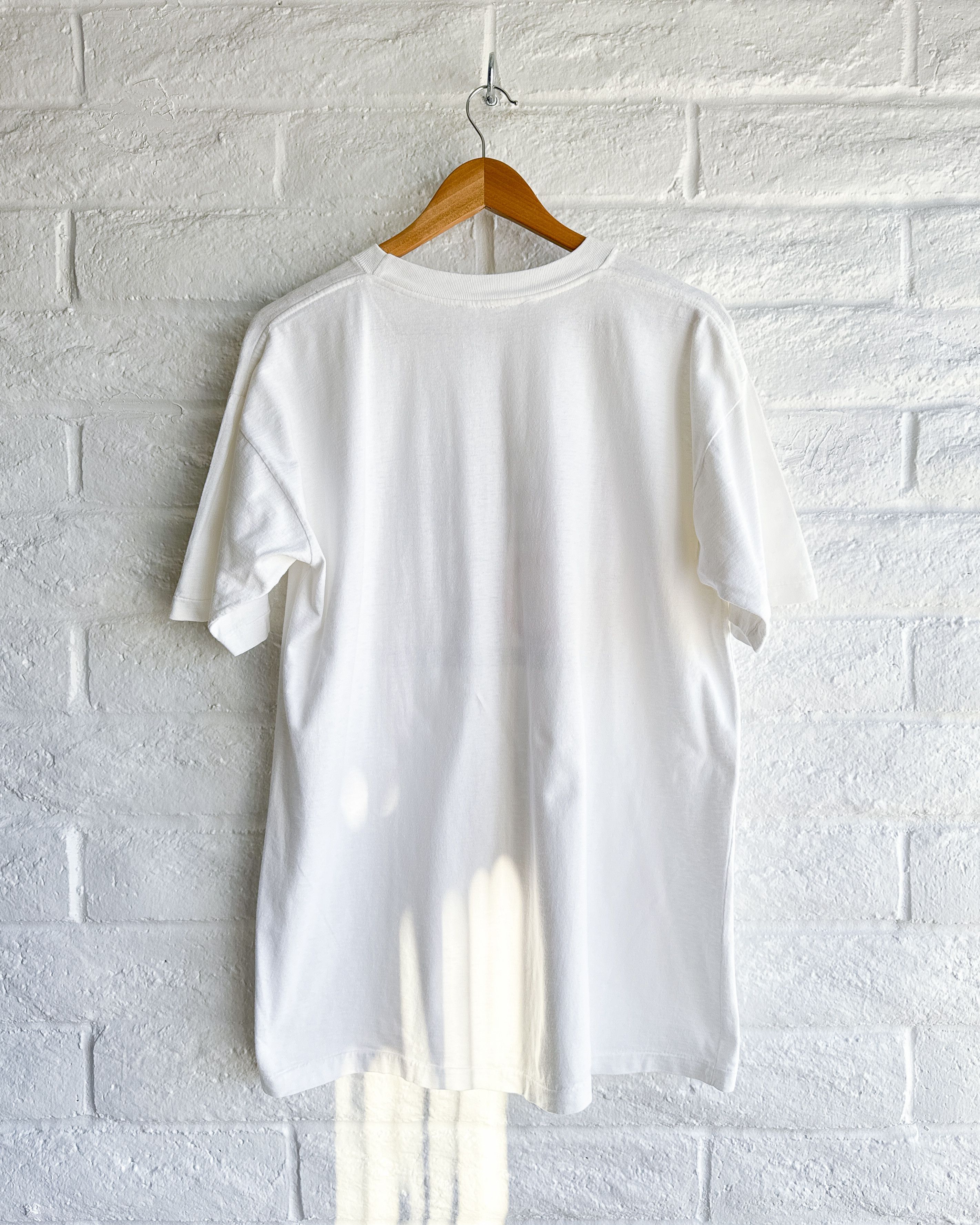Vintage Vintage 90s New York T Shirt White Men's L Single Stitch Size US L / EU 52-54 / 3 - 5 Thumbnail