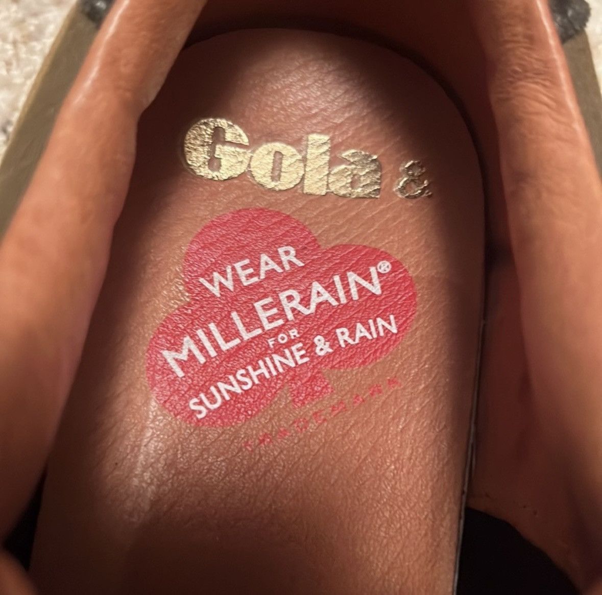 Gola Gola x Millerain Harrier Lowland Genuine Leather Sneaker Size US 10 / EU 43 - 7 Thumbnail