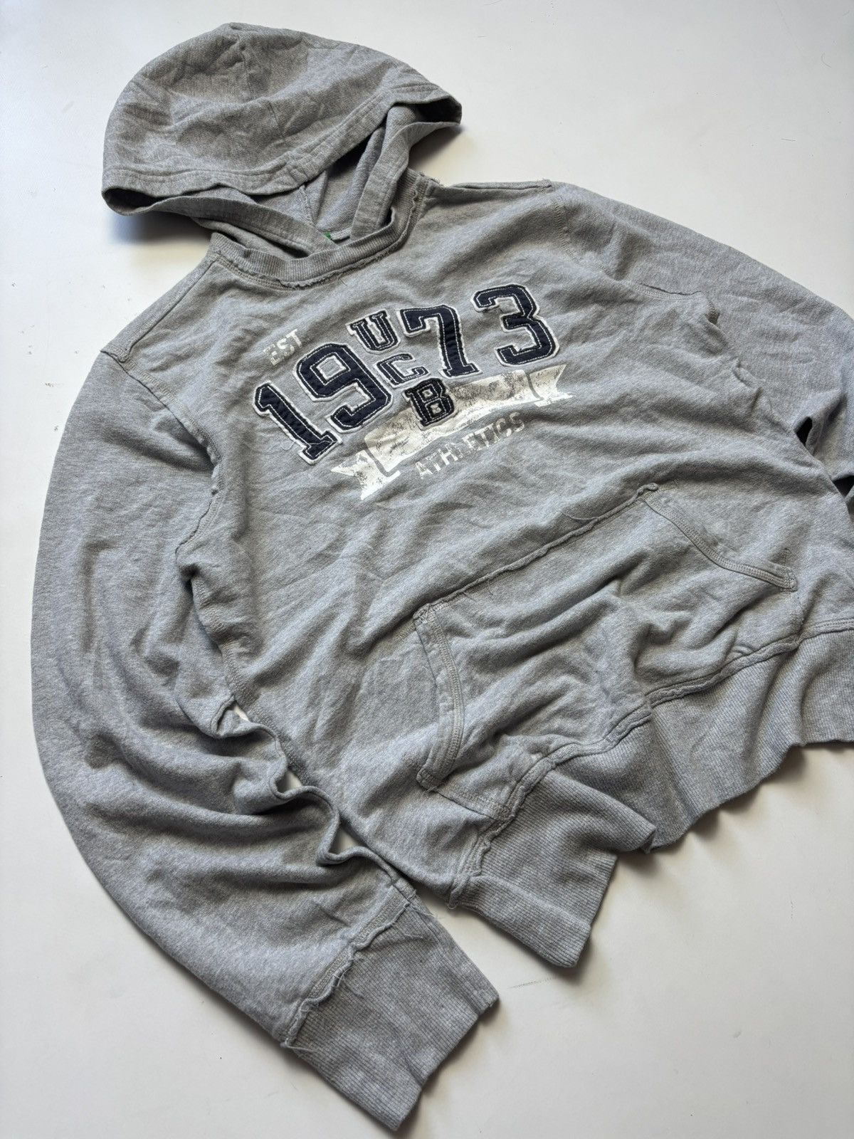 If Six Was Nine 🔥Archival distressed printed light hoodie Japanese style Size XL / US 12-14 / IT 48-50 - 4 Thumbnail