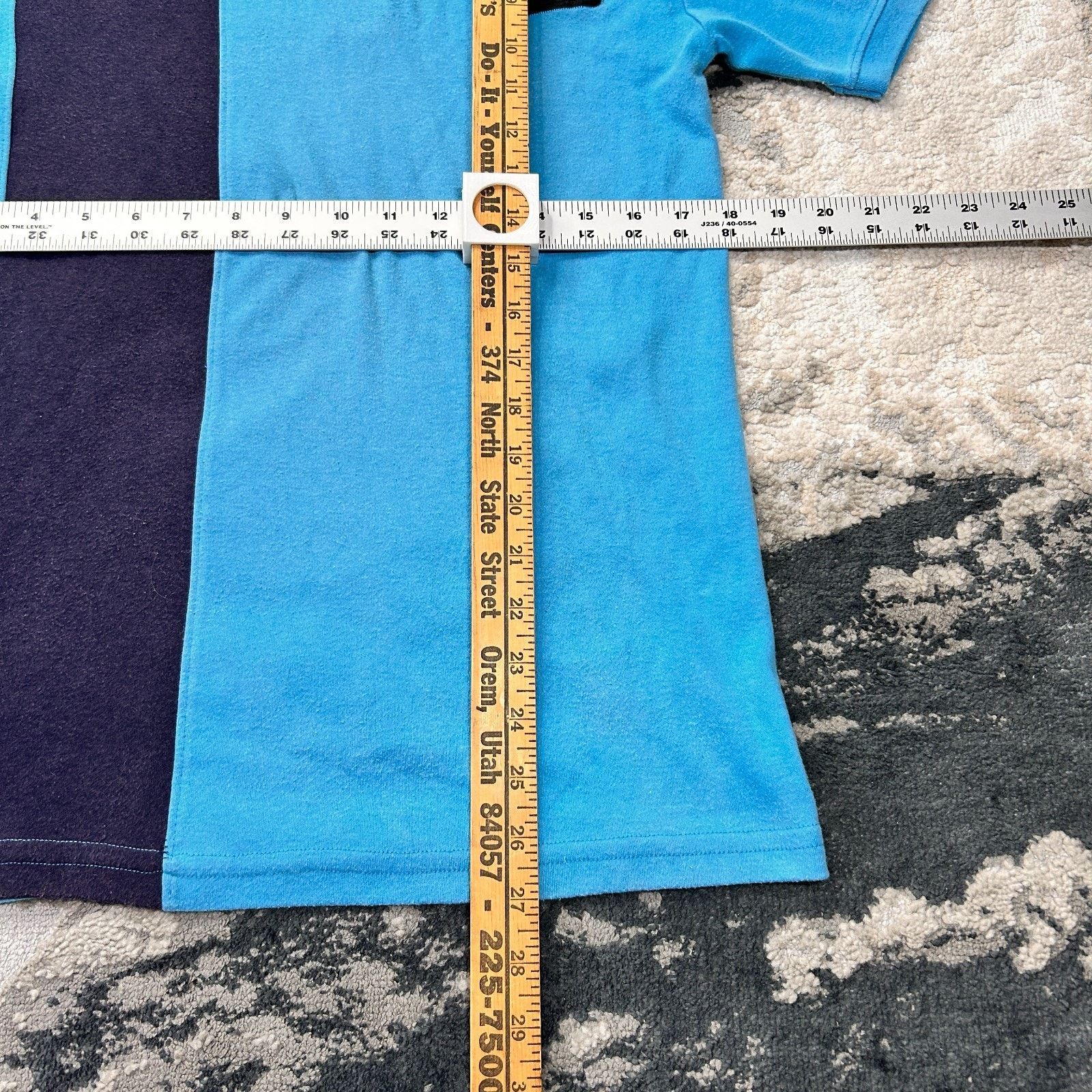 (+)PEOPLE Aero Strong Polo Shirt Mens Small Blue Made In Italy Size US S / EU 44-46 / 1 - 3 Thumbnail
