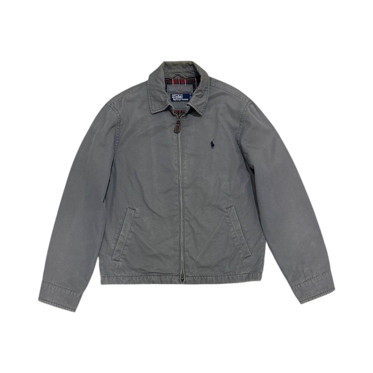 Polo Ralph Lauren Vintage 90’s POLO Ralph Lauren Cotton zipper Jacket Design Size US S / EU 44-46 / 1 - 1 Thumbnail
