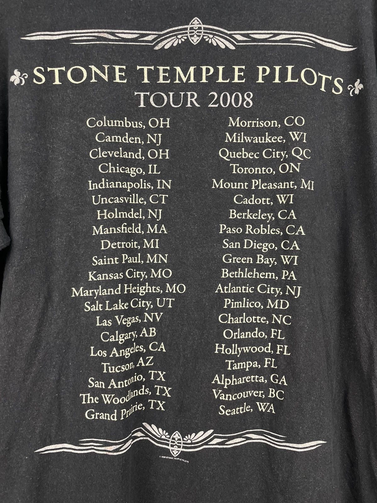 Band Tees Vintage Y2K Stone Temple Pilots rock band tour t shirt Size US L / EU 52-54 / 3 - 4 Thumbnail