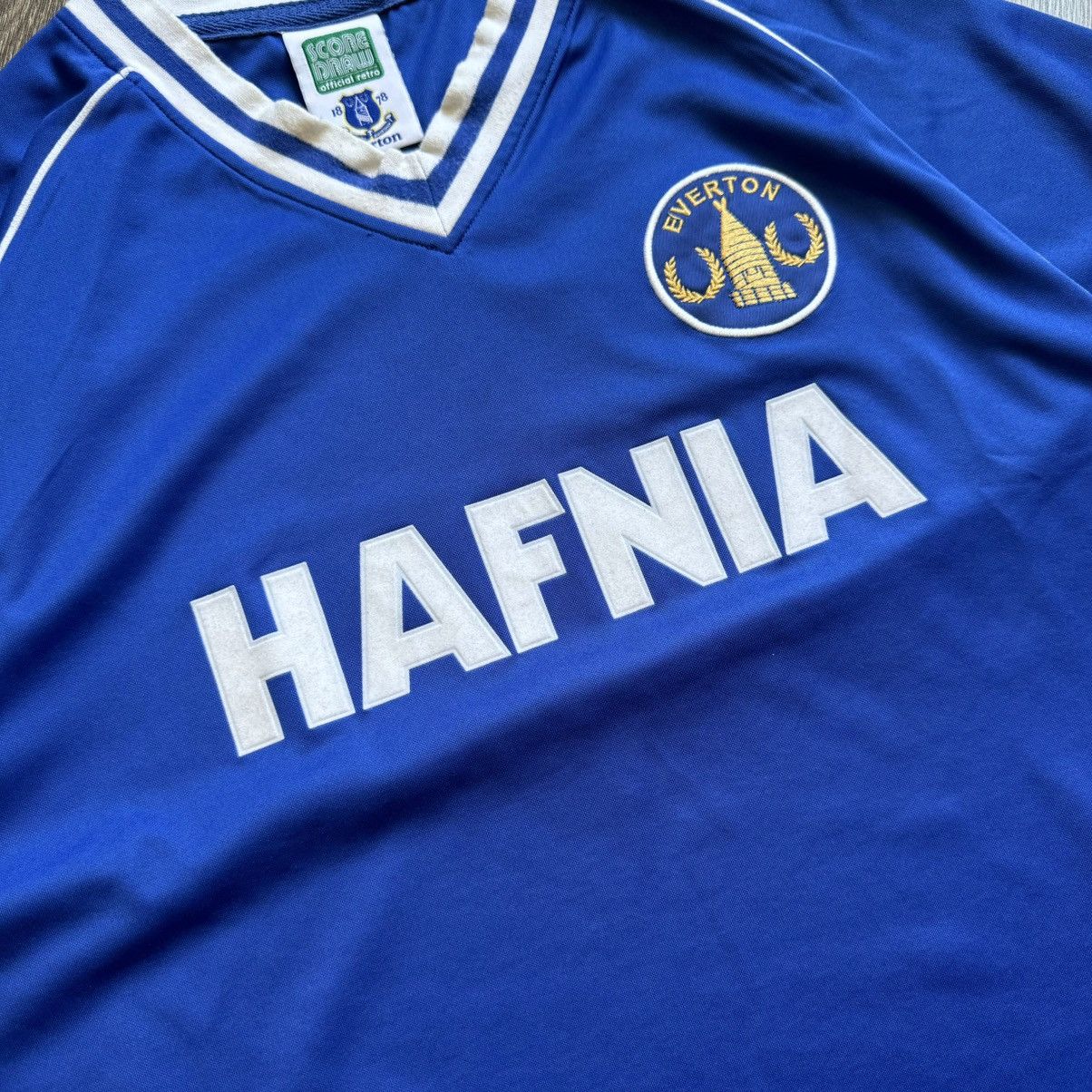 Other Score Draw Retro Everton Soccer Jersey Size US L / EU 52-54 / 3 - 6 Thumbnail
