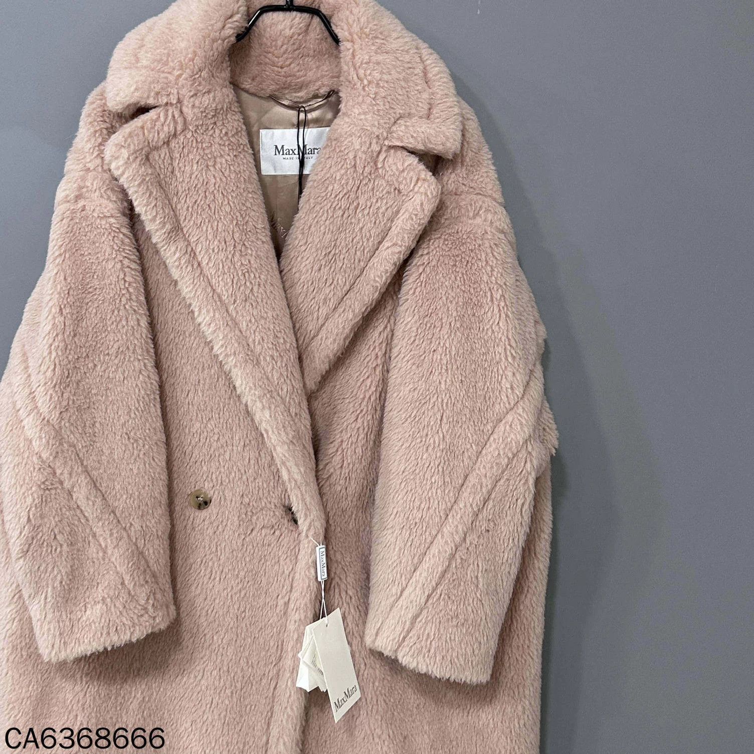 Max Mara MaxMara Pink Teddy Coat S Size S / US 4 / IT 40 - 2 Thumbnail