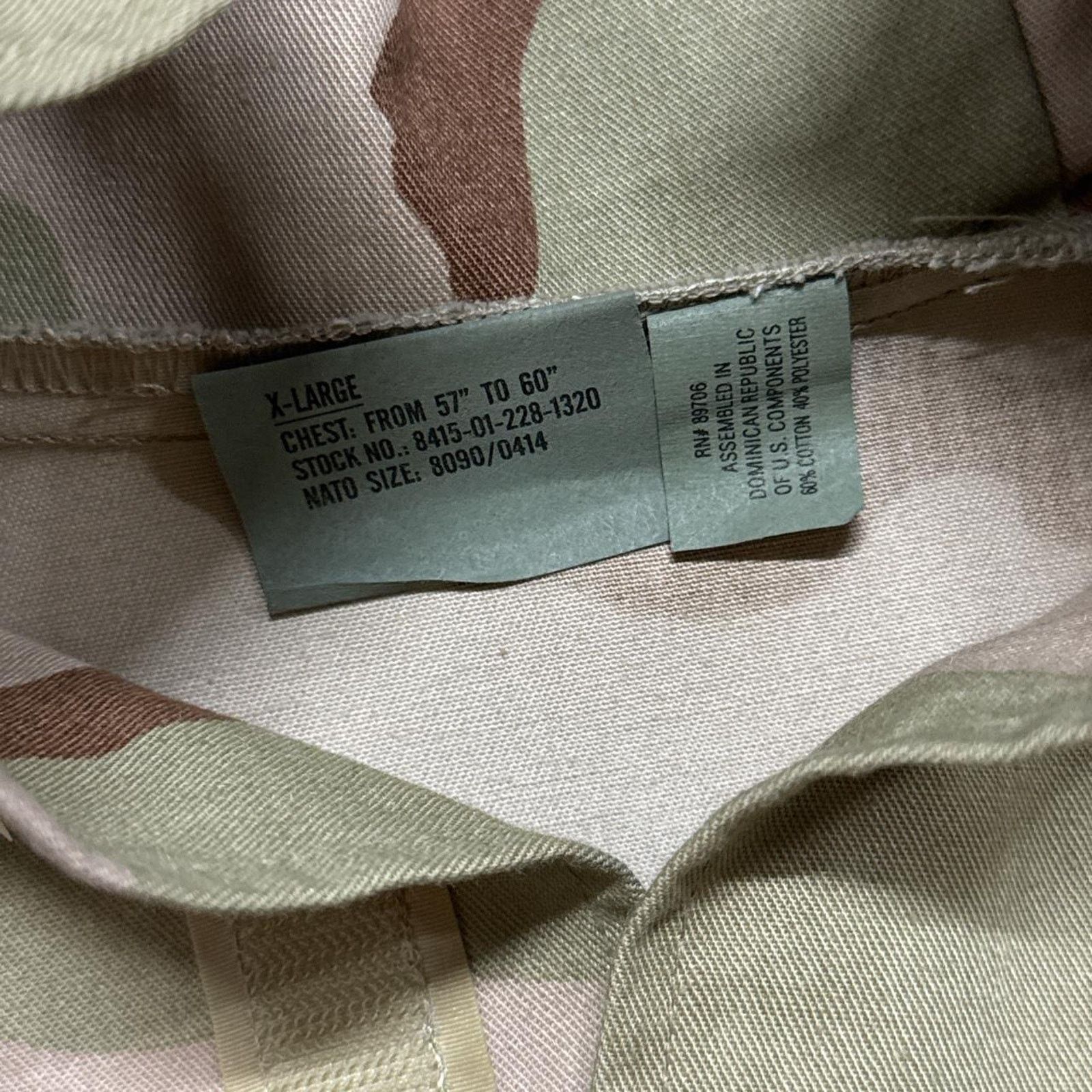 Vintage Vintage 90s Military Camo Anorak Parka Lightweight Jacket Size US XL / EU 56 / 4 - 5 Thumbnail