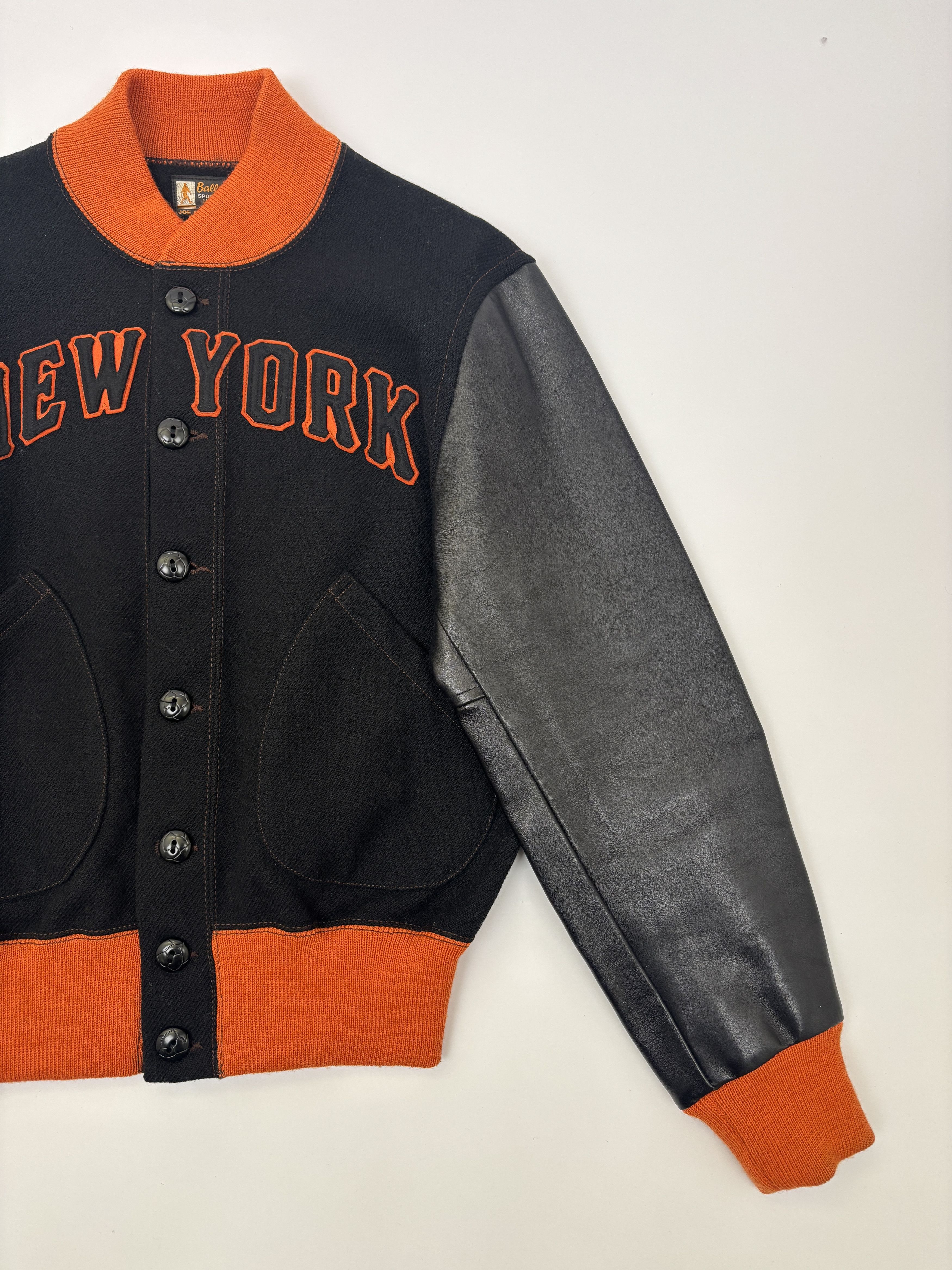 The Real McCoy's The Real McCoy’s Varsity Jacket Wool Leather Chenille Patch Size US S / EU 44-46 / 1 - 5 Thumbnail