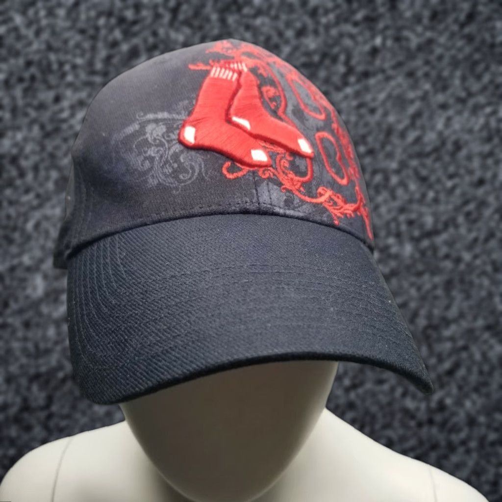 Nike Nike Boston Red Sox Hat Tribal True Dri-fit Genuine Merchandise Adjustable M L Blue Baseball Cap Mens Size ONE SIZE - 1 Thumbnail