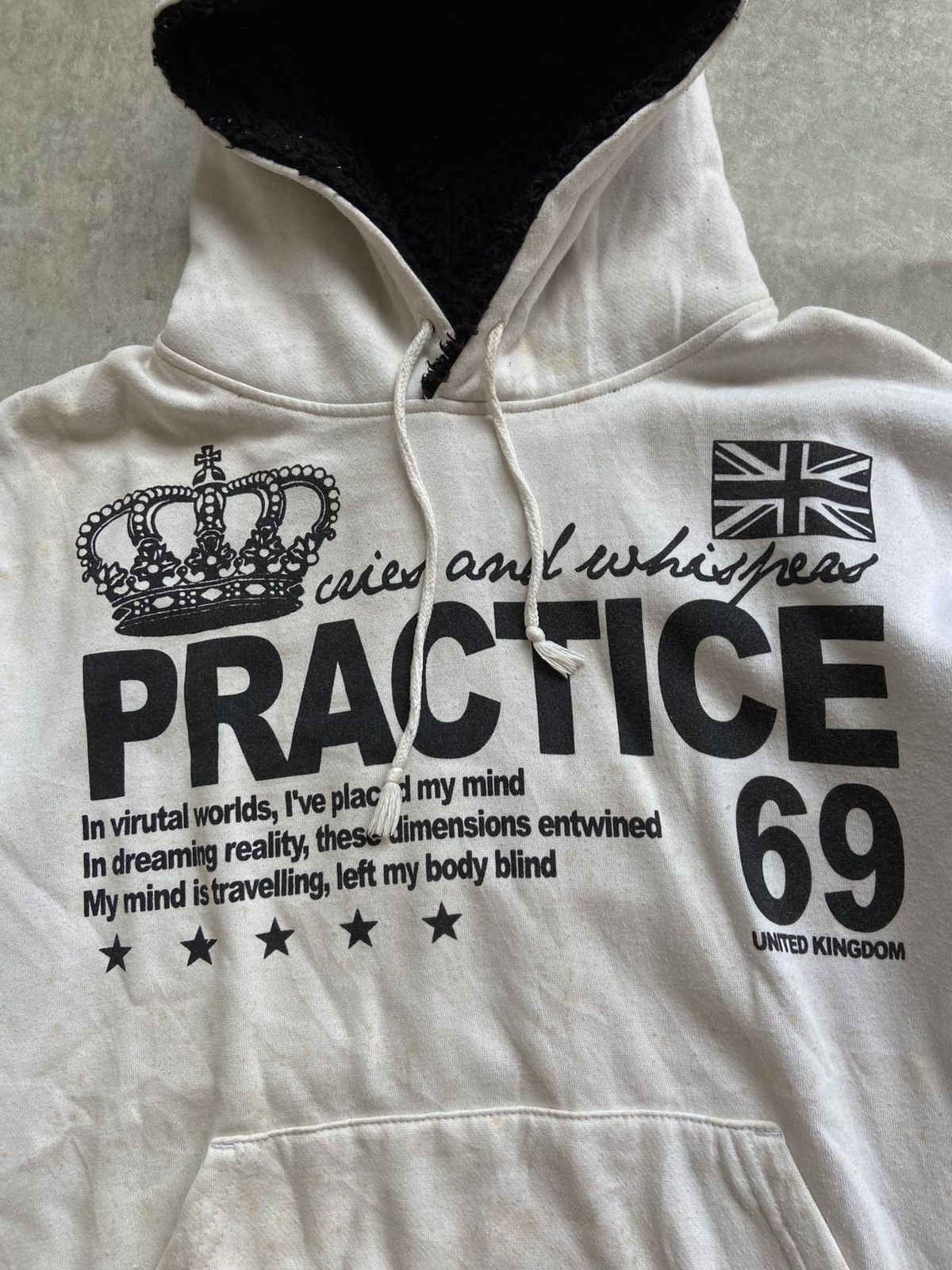 If Six Was Nine × Japanese Brand × Le Grande Bleu (L.G.B.) BOOTH POEM FUR HOODIE IFSIXWASNINE LGB STYLED Size US L / EU 52-54 / 3 - 5 Thumbnail