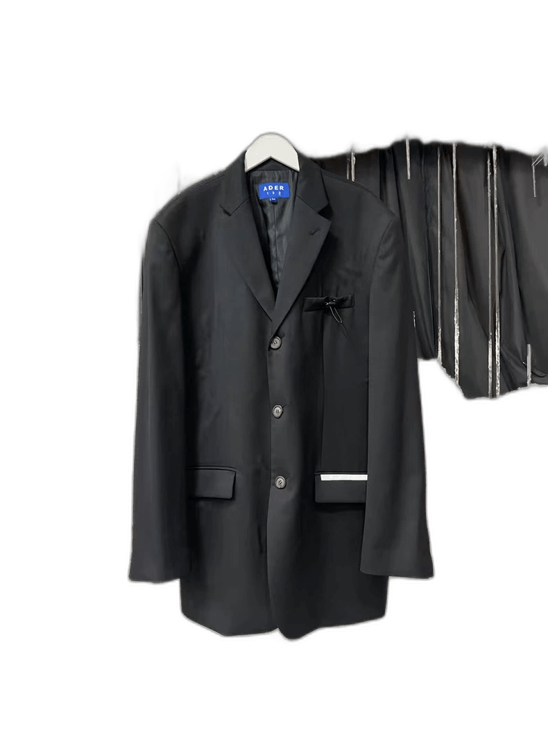 Ader Error Ader Black Suit Jacket Size 2 Size US M / EU 48-50 / 2 - 1 Thumbnail
