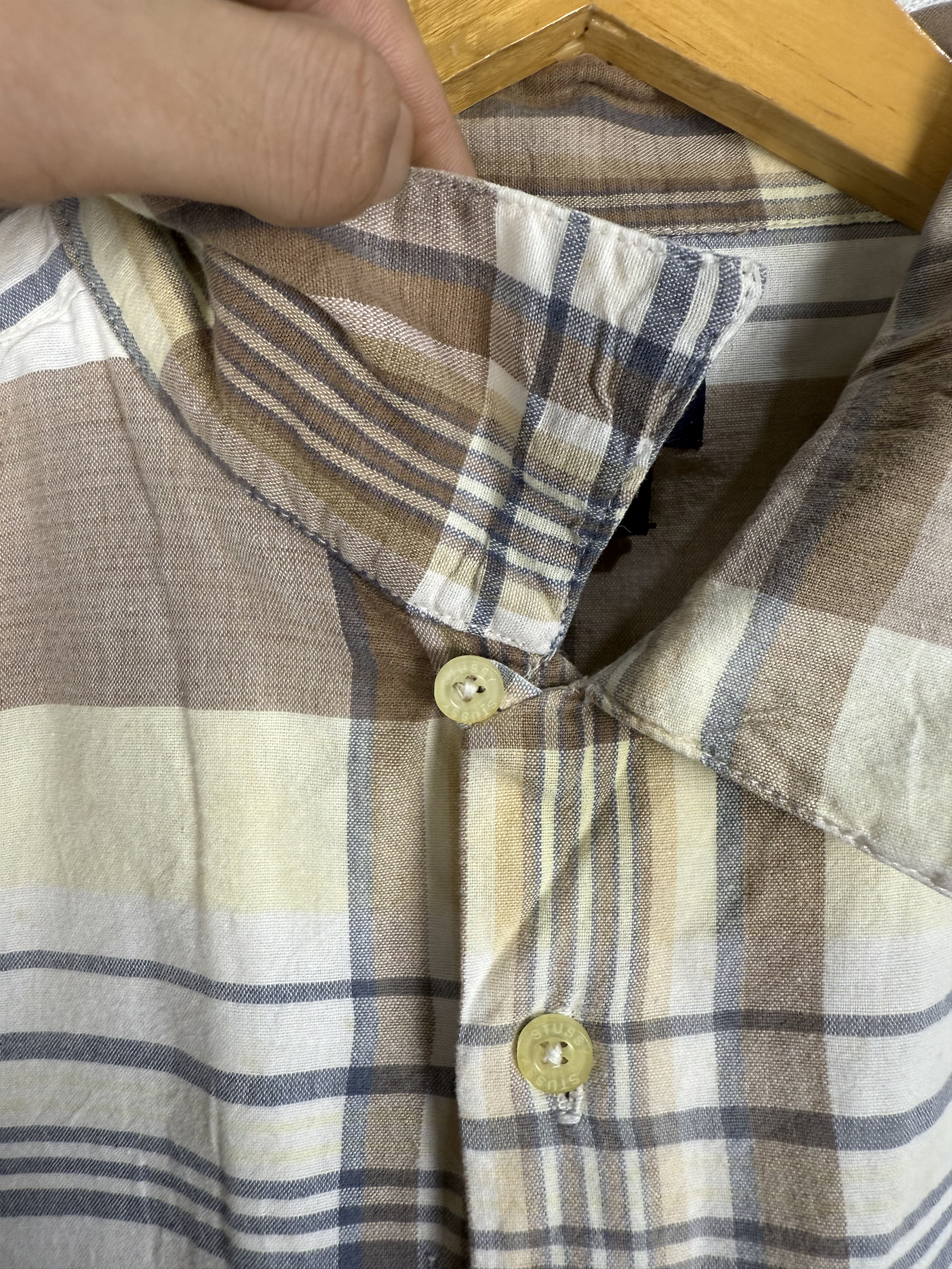 Stussy Vintage Stussy Plaid Shirt Size US L / EU 52-54 / 3 - 6 Thumbnail