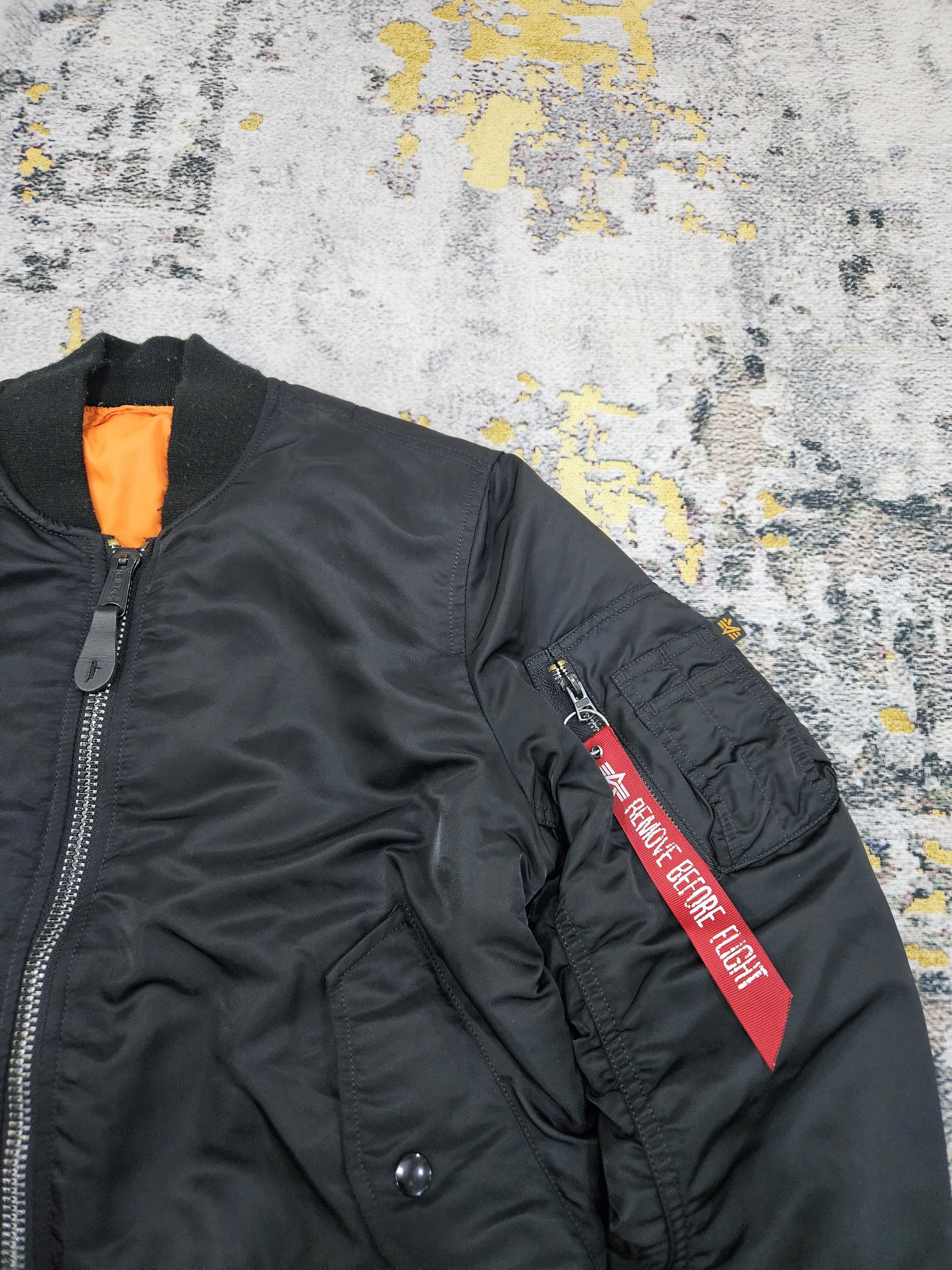 Alpha Industries Alpha Industries MA-1 Flight Bomber Jacket - Classic Black Size US S / EU 44-46 / 1 - 8 Thumbnail