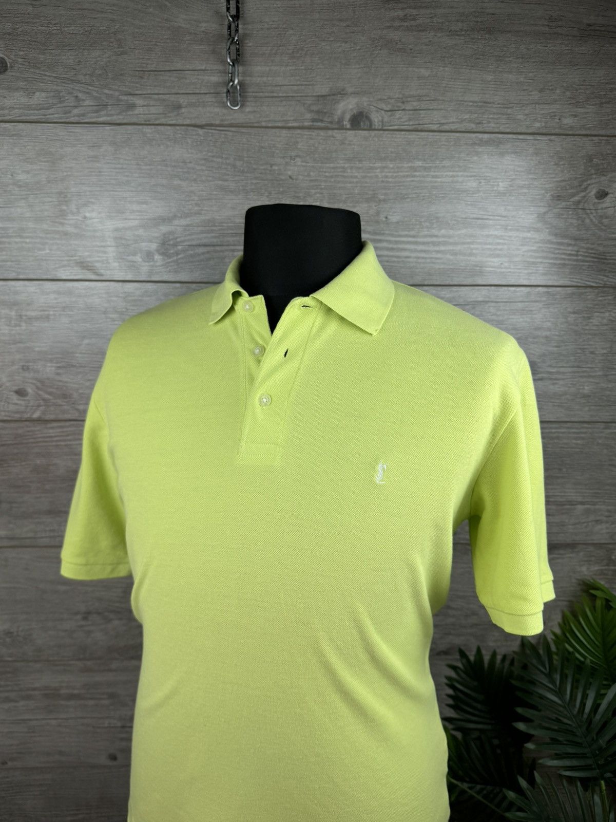 Vintage × Yves Saint Laurent Polo YSL Yves Saint Laurent Luxury Vintage Shirts Size M Size US M / EU 48-50 / 2 - 17 Thumbnail