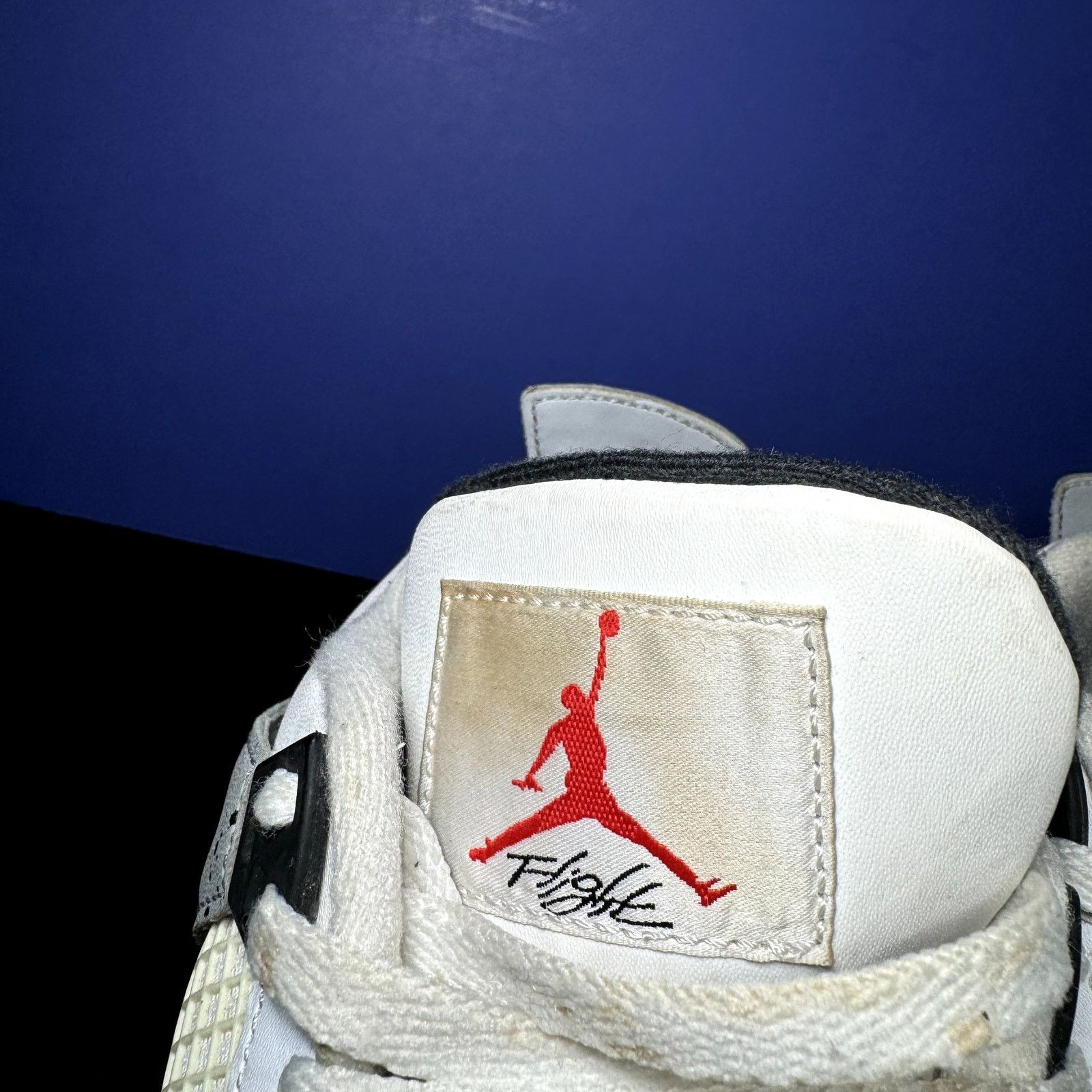 Jordan Brand × Nike Size 7 - Nike Air Jordan 4 Retro OG BG White Cement 2016 Size US 7 / EU 40 - 5 Thumbnail