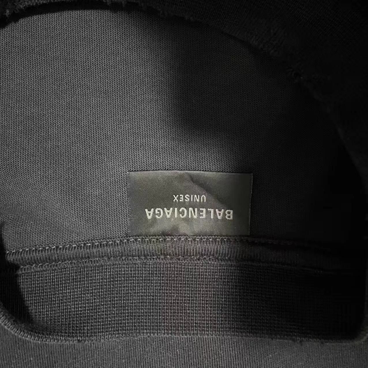 Balenciaga Balenciaga 3B Washed Distressed Fake Two-Piece Hoodie S Size US S / EU 44-46 / 1 - 3 Thumbnail