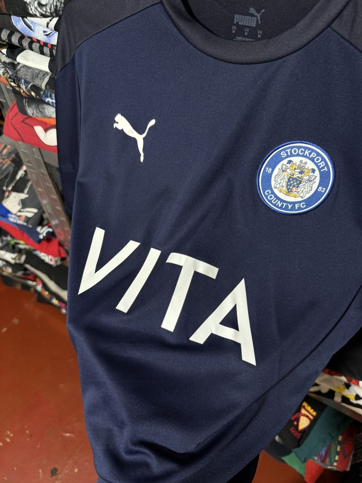 Puma Puma Stocksport Country 2020 2021 Training Soccer Jersey Size US M / EU 48-50 / 2 - 9 Thumbnail