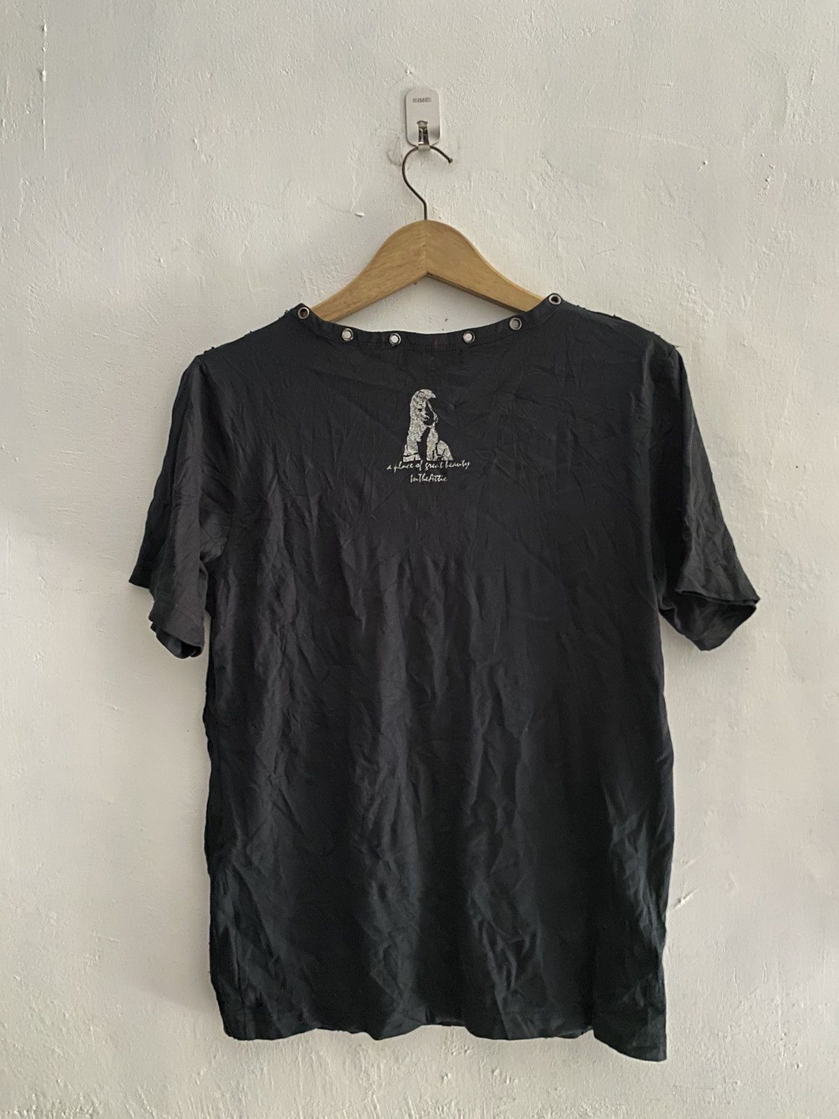 In The Attic × Japanese Brand 2000s in the attic poem gothic tshirt Size US M / EU 48-50 / 2 - 2 Thumbnail