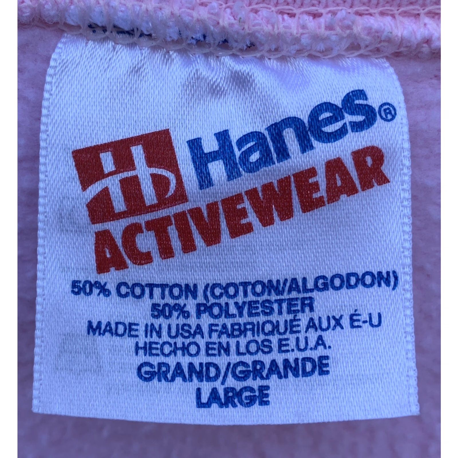 Hanes VINTAGE Hanes Kapalua Maui Graphic Sweatshirt Pullover Raglan Pink Aloha Hawaii Size L Mens Women? (Wait) Size US L / EU 52-54 / 3 - 5 Thumbnail