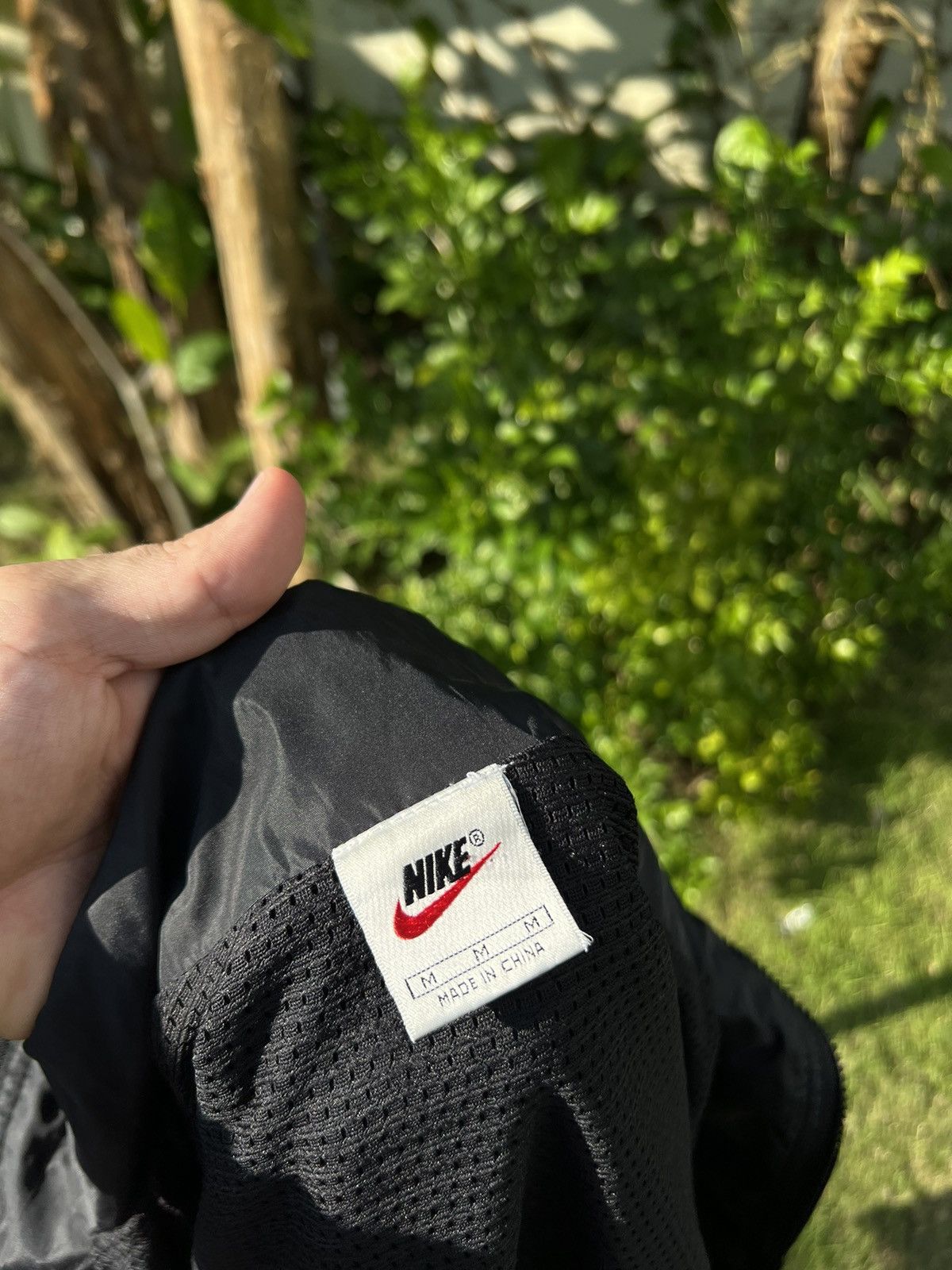 Nike × Vintage 90's NIKE RARE BASKETBALL RETRO Y2K SWOOSH LOGO JACKET Size US M / EU 48-50 / 2 - 10 Thumbnail