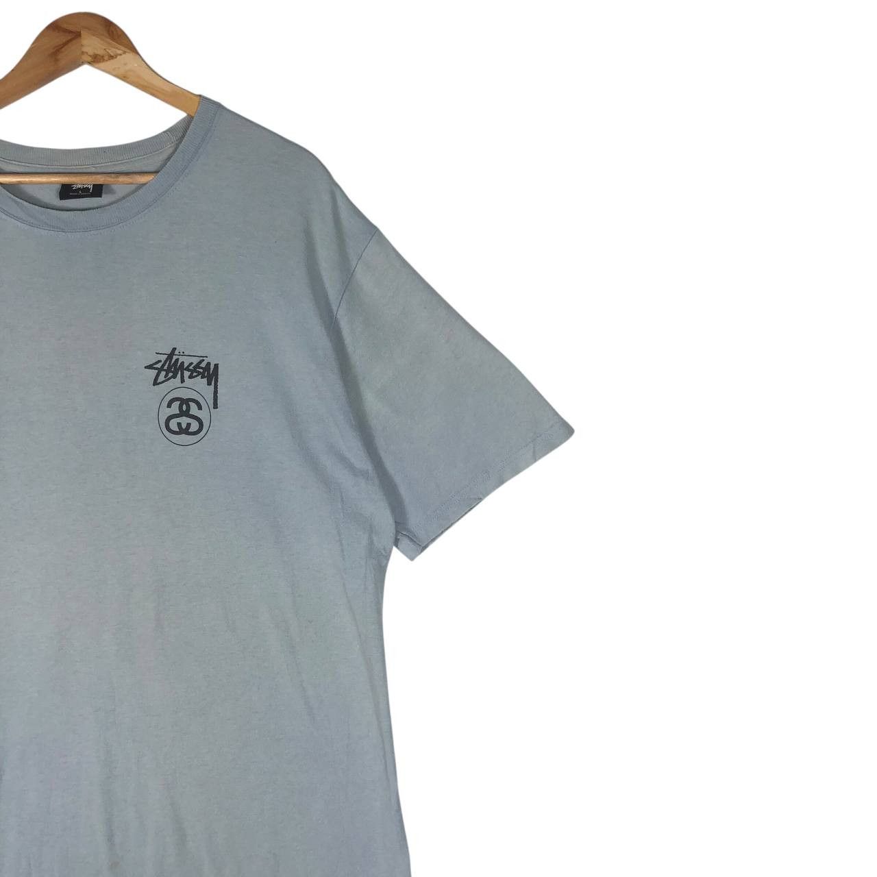 Stussy Vintage Stussy Stock Link Tee Pigment Dyed T-Shirt Size US L / EU 52-54 / 3 - 4 Thumbnail