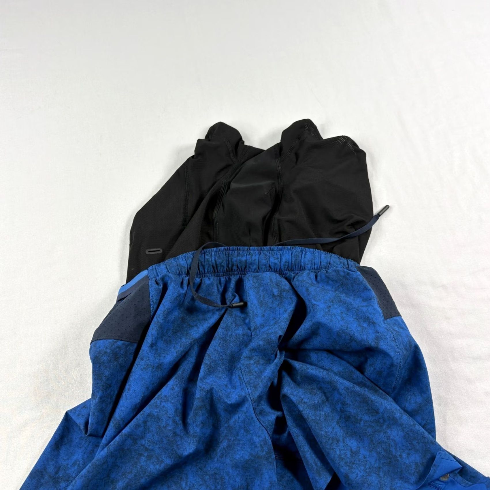 Lululemon Lululemon Surge Shorts Mens M Blue Athletic Lined Gym Running Performance Size US 31 - 3 Thumbnail