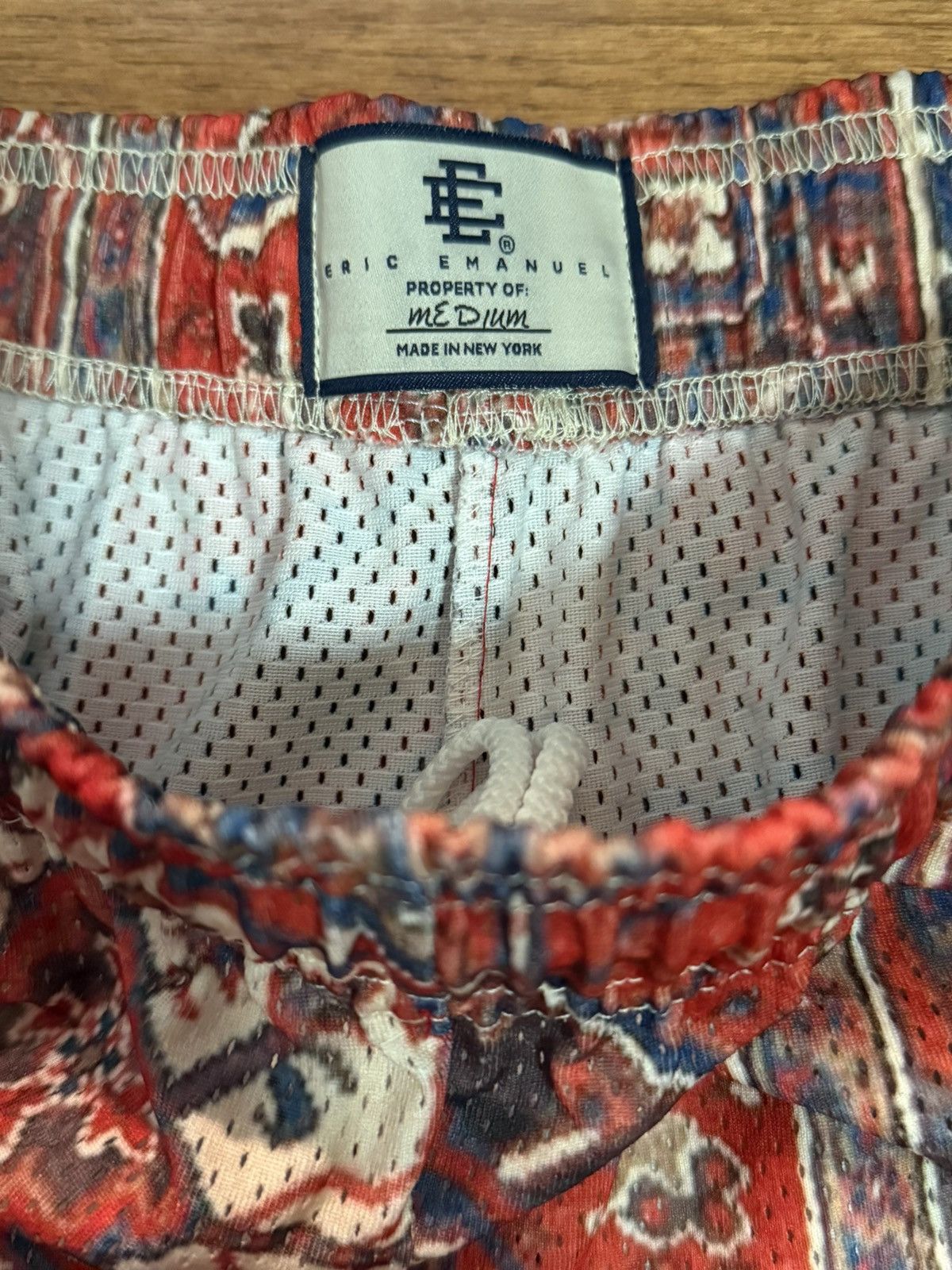 Eric Emanuel Eric Emanuel Red Flame Short ( Size M ) Size US 26 / EU 42 - 2 Thumbnail