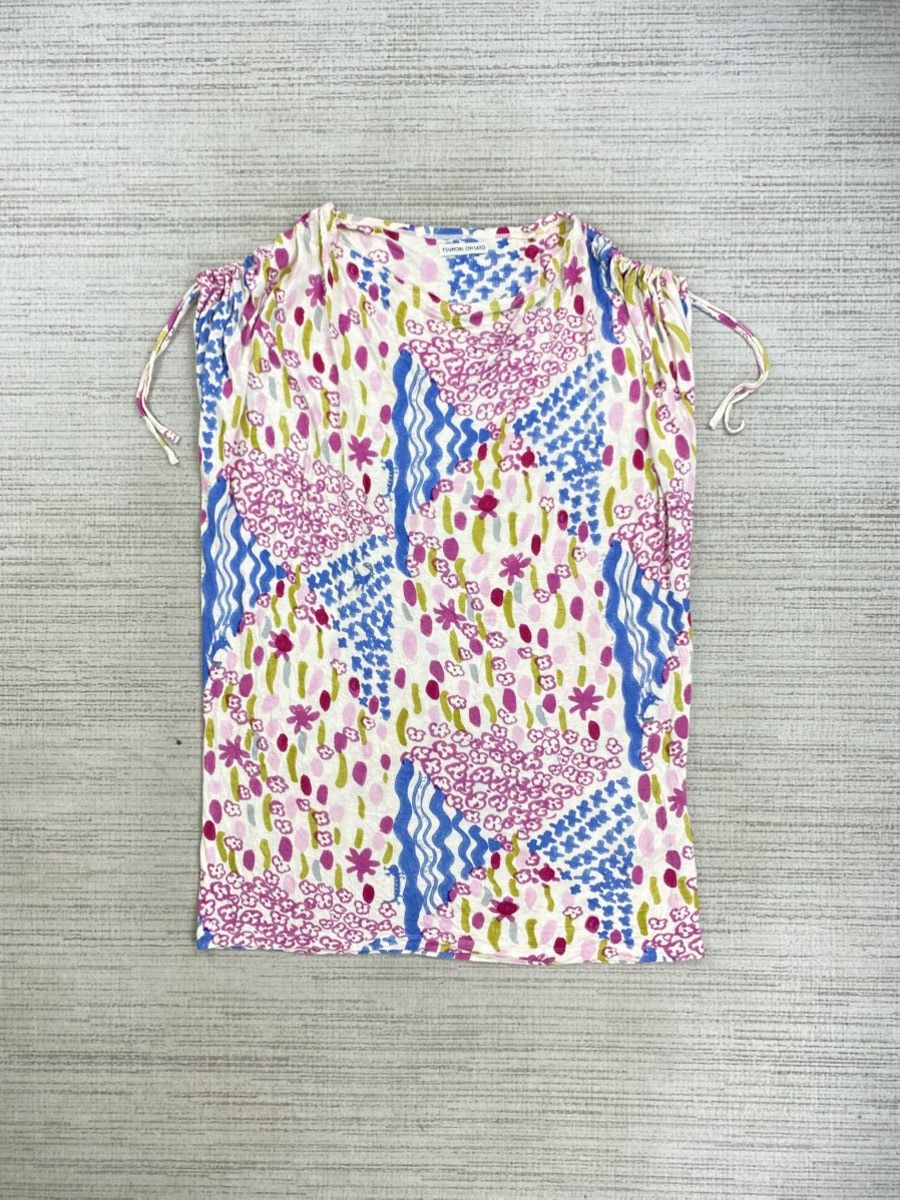 Issey Miyake × Tsumori Chisato × Vintage Tsumori Chisato By Issey Miyake Floral Axolotl Wolf Dress Size XXL / US 16-18 / IT 52-54 - 5 Thumbnail