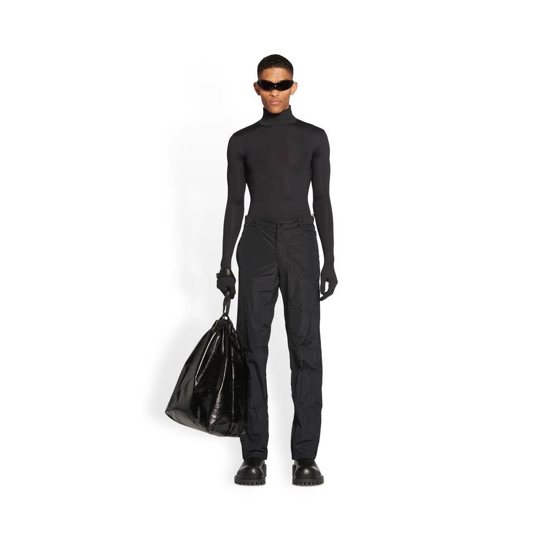 Balenciaga o1bcso1str1124 Dup / Packable Pants in Black Size US 30 / EU 46 - 2 Thumbnail