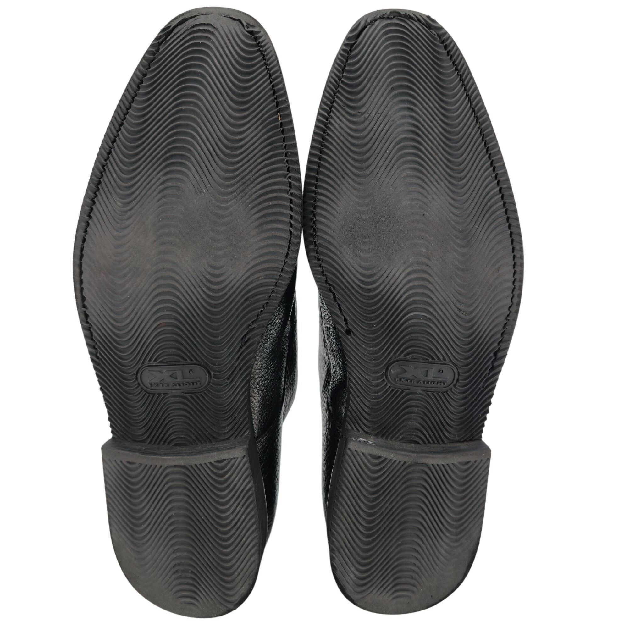 Mezlan Mezlan Black Textured Deerskin Dress Shoes Mens 12M Lepanto Size US 12 / EU 45 - 3 Thumbnail