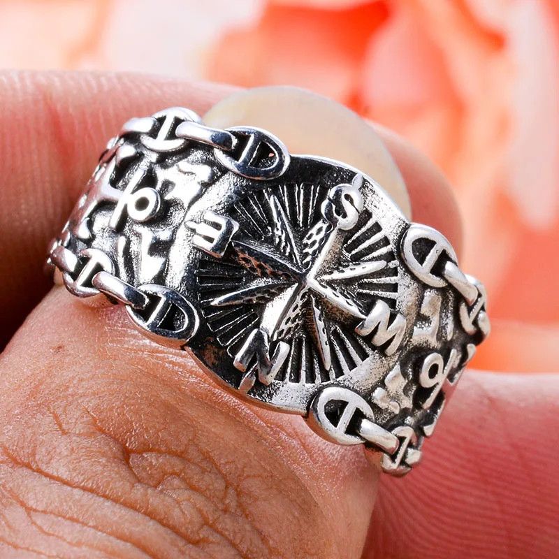 Designer × Jewelry Compass Ring Size ONE SIZE - 5 Thumbnail
