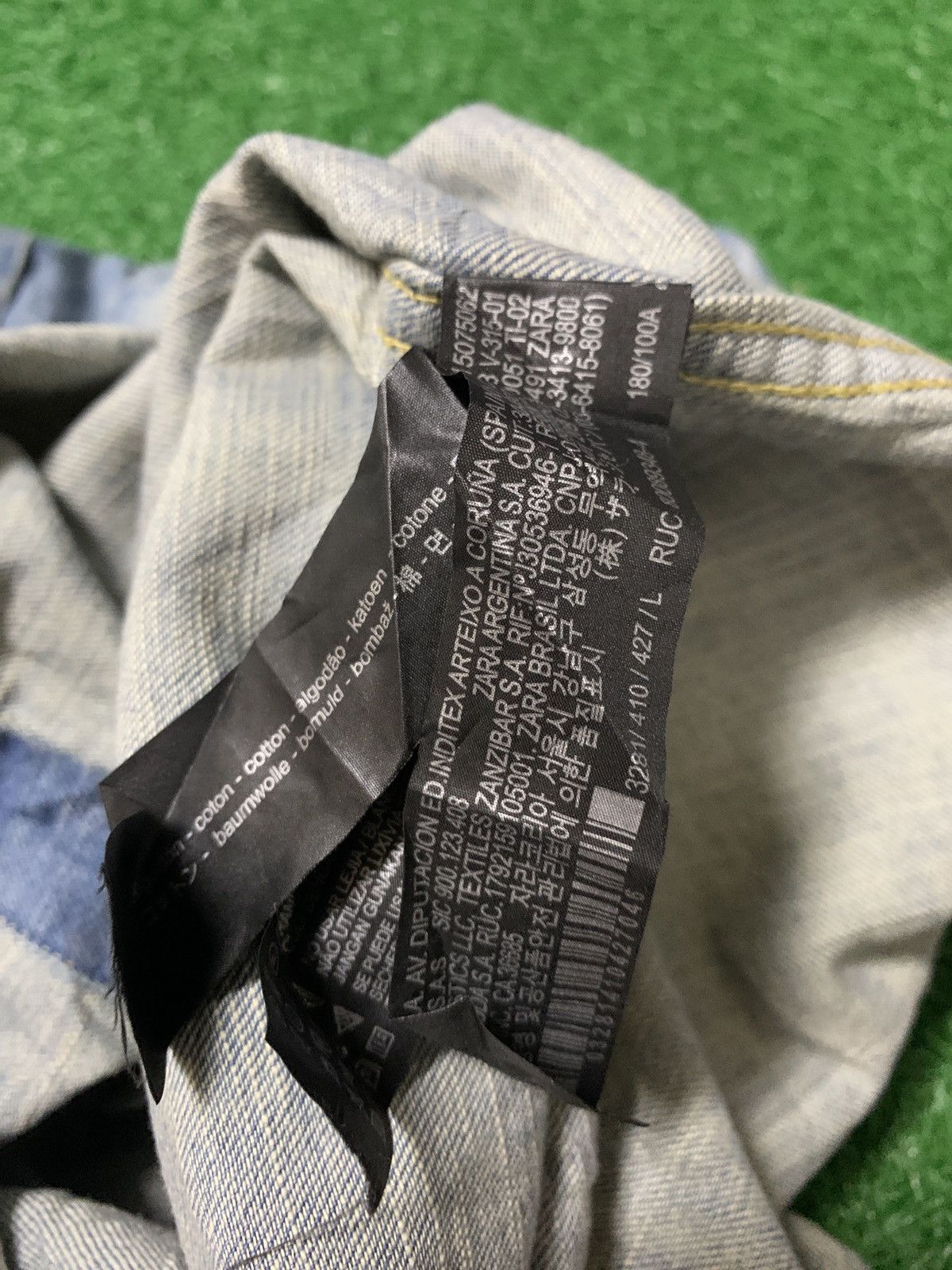 Zara Zara Distress Denim Jacket Size US L / EU 52-54 / 3 - 17 Thumbnail
