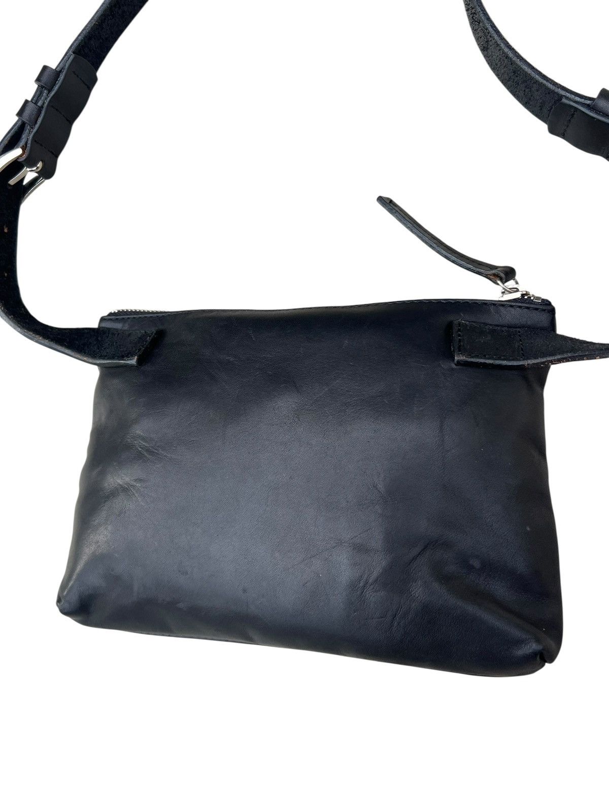 Leather Pour Deux Acce. Japan Patina Leather Chest Bag Size ONE SIZE - 11 Thumbnail