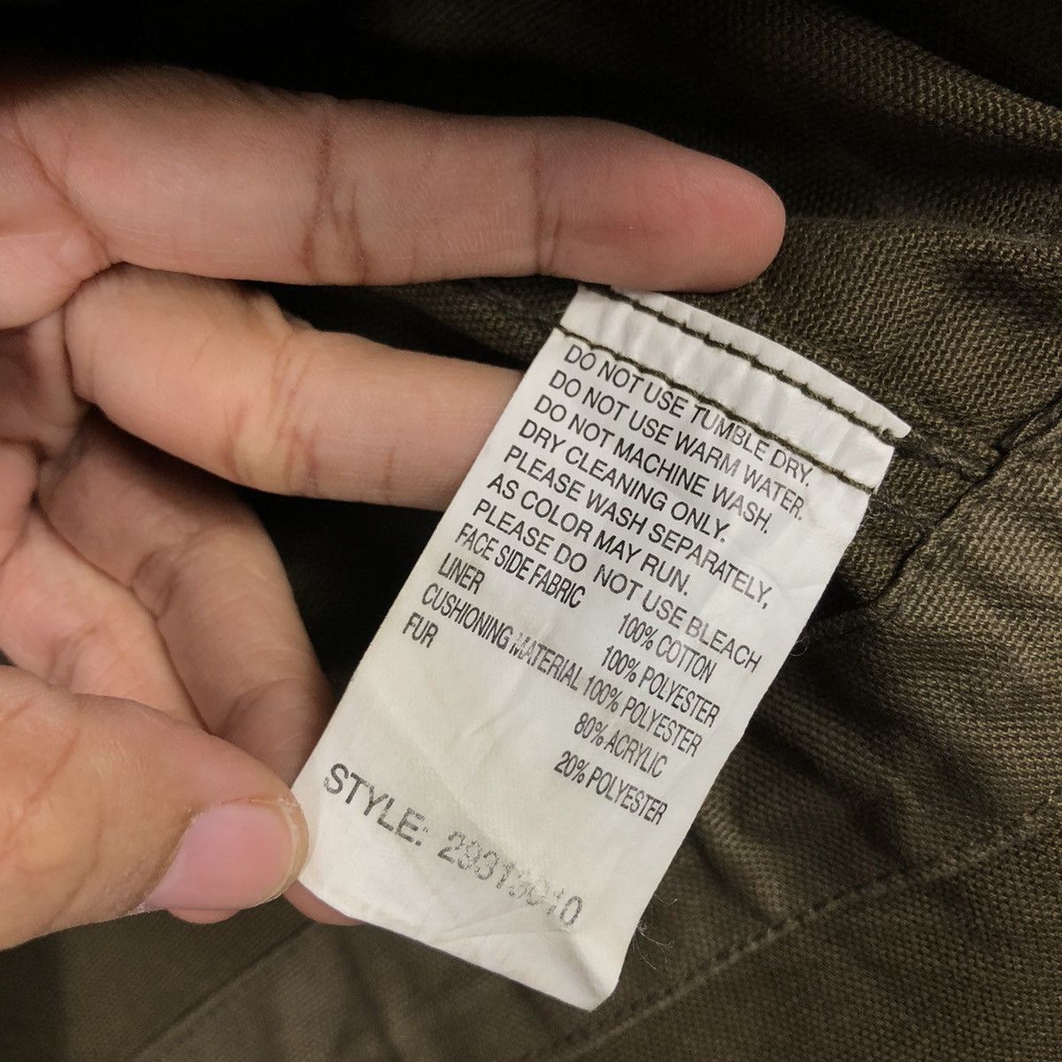 Japanese Brand TETSU Olive Military Oversized Parka / Deep Mods Shape Size US M / EU 48-50 / 2 - 21 Thumbnail