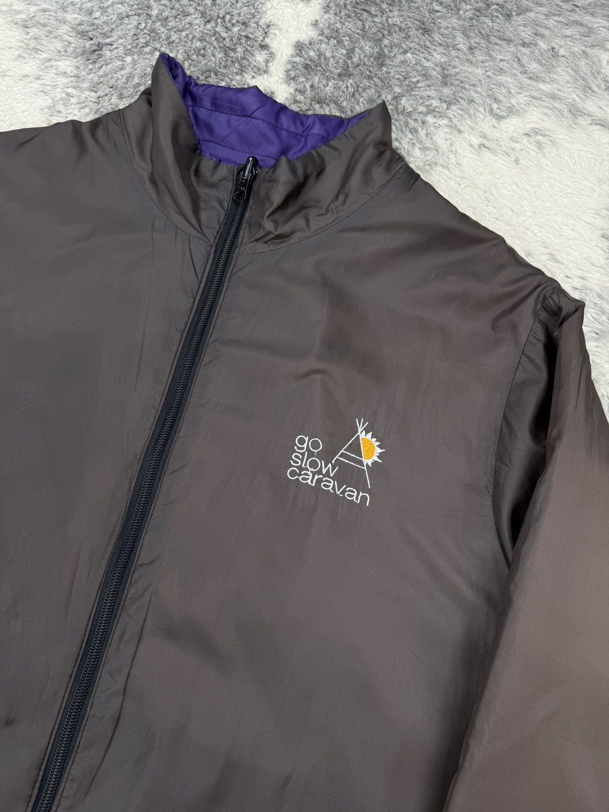 go slow caravan Go Slow Caravan Crazy Multicolor Reversible Jacket Size US L / EU 52-54 / 3 - 12 Thumbnail