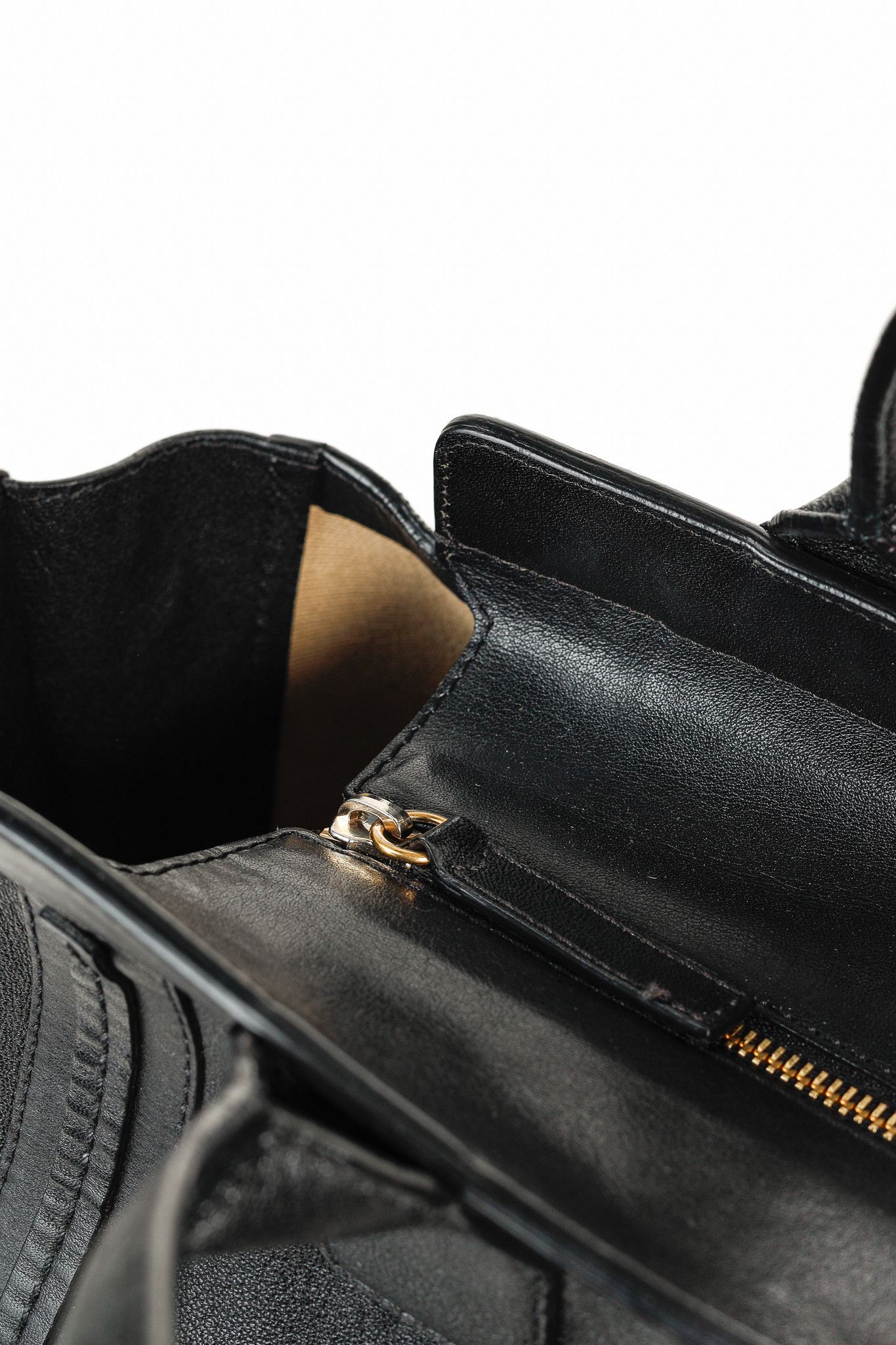 Chloe Chloe East-West Black Leather Tote Size ONE SIZE - 9 Thumbnail