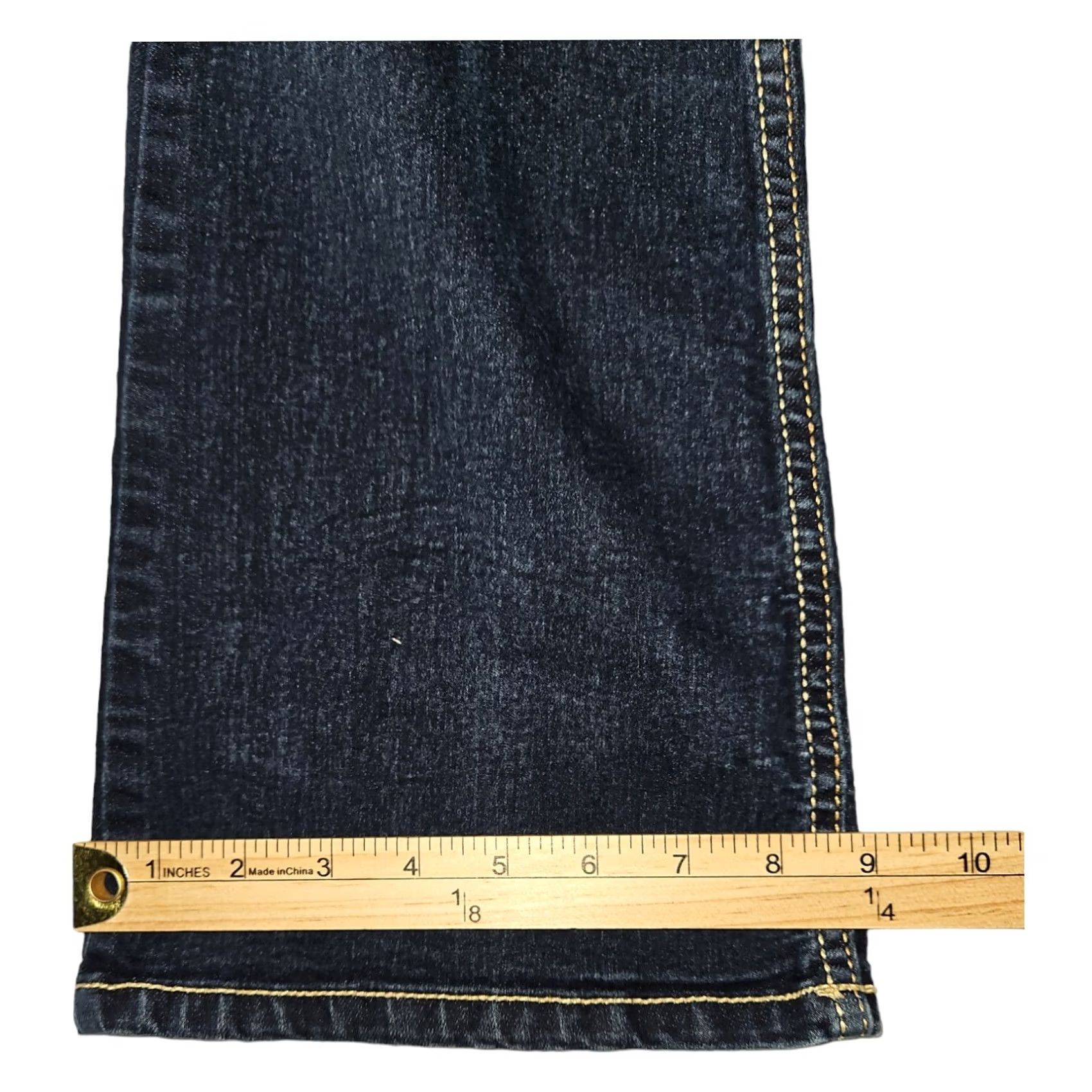 Vintage U.S. Polo Assn. Jeans Boot Cut Jeans 7/8 Juniors Blue Denim Stretch Casual Preppy Womens Size 28" / US 6 / IT 42 - 6 Thumbnail
