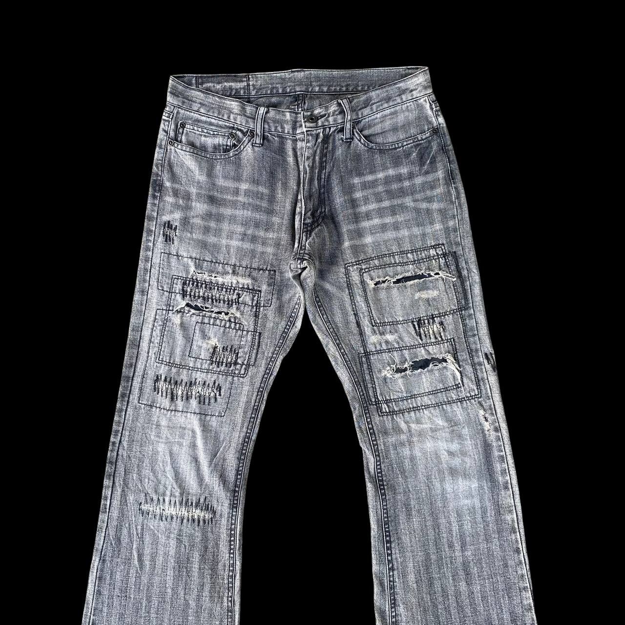 Tornado Mart Japan Archival Difference Rupert Flare Distressed ReleaseHem Size US 29 - 3 Thumbnail