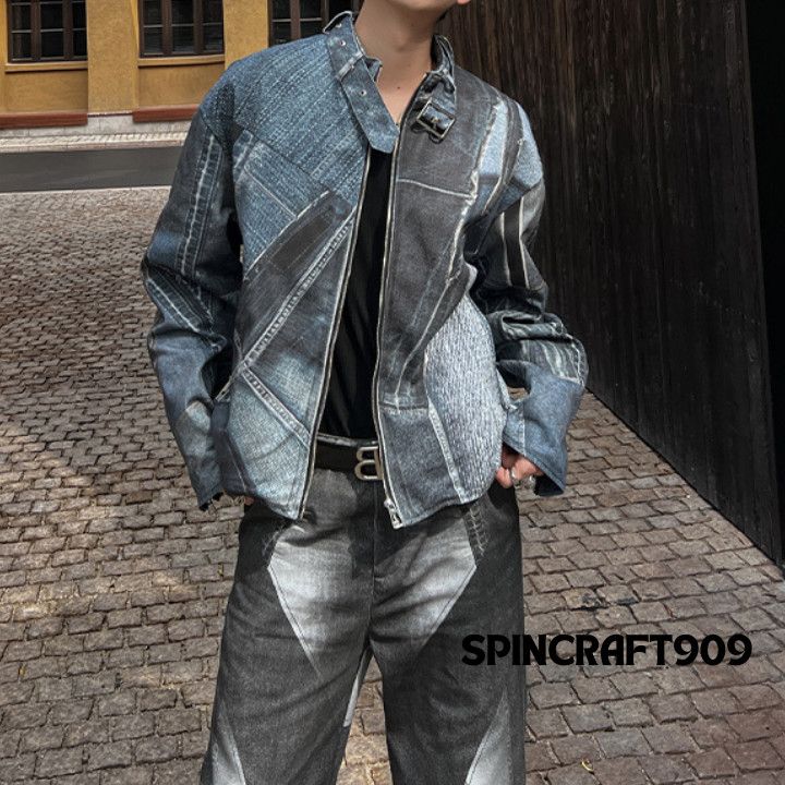 Other Graphic Full Zip Light Jacket Size US M / EU 48-50 / 2 - 1 Thumbnail