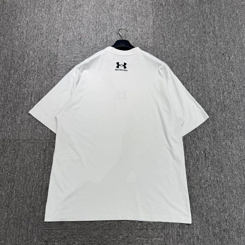 Balenciaga Balenciaga Embroidered Short Sleeve T-Shirt-2506 Size US L / EU 52-54 / 3 - 2 Thumbnail