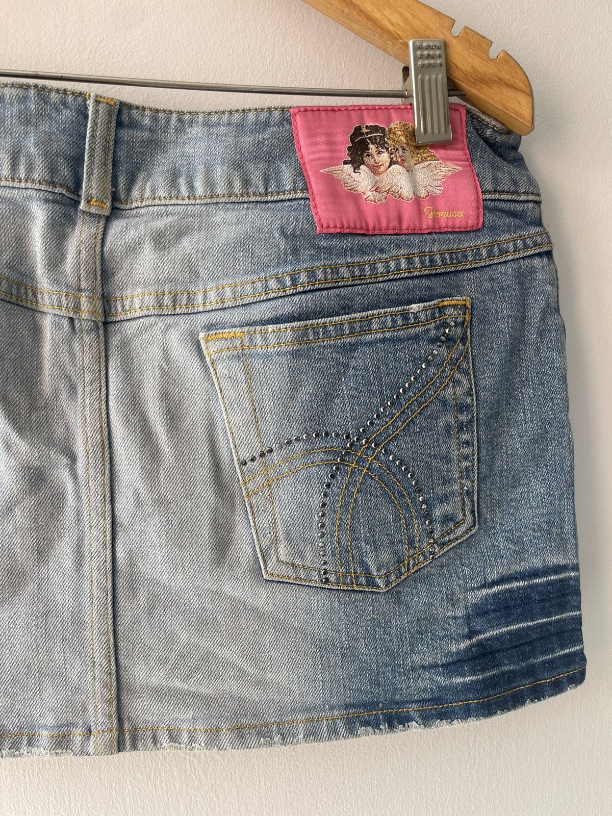 Vintage y2k Fiorucci skirt Size 27" / US 4 / IT 40 - 11 Thumbnail