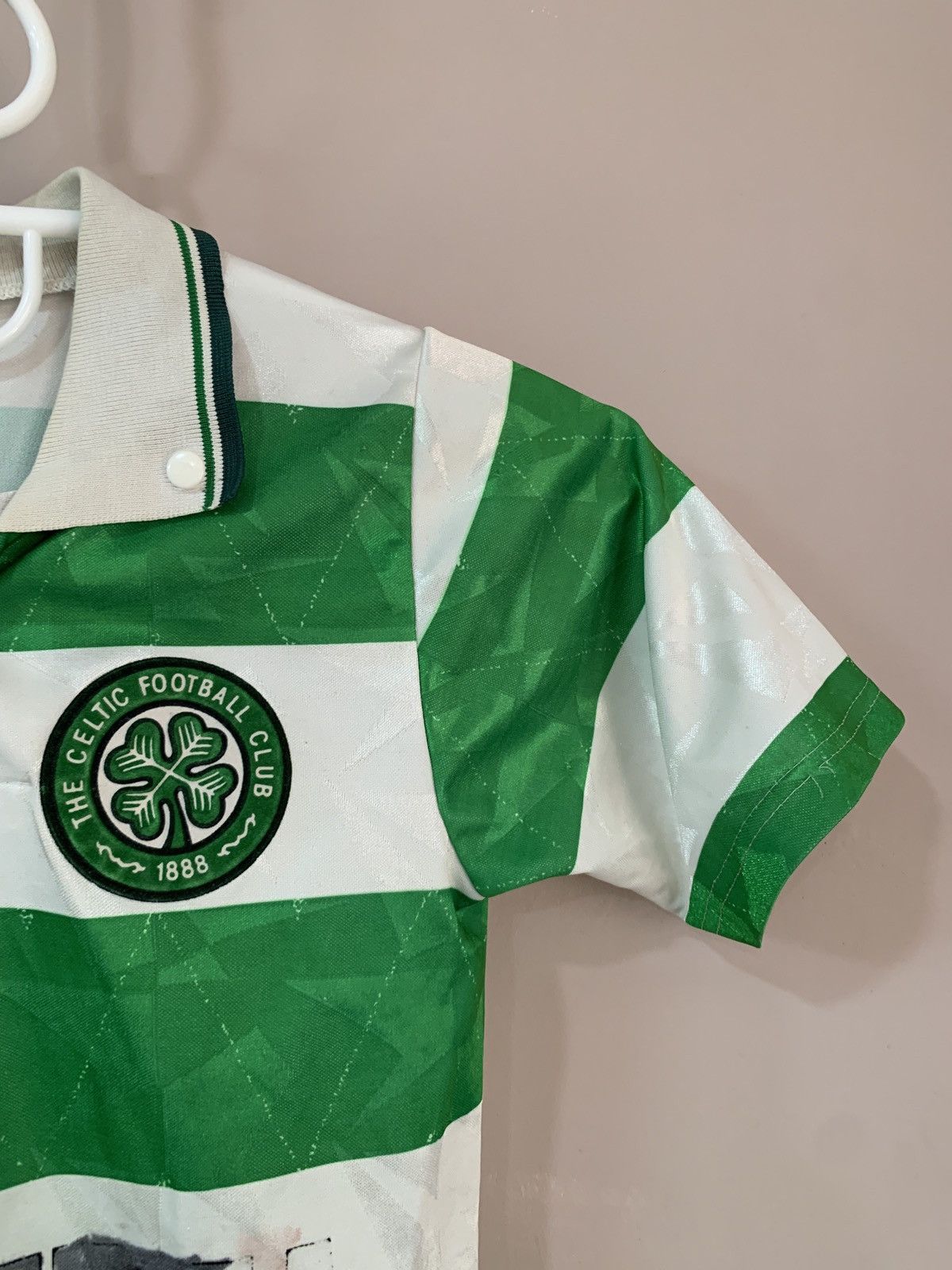 Vintage Celtic Glasgow 1989 Home Football Shirt Umbro Soccer Jersey Size US XXS / EU 40 - 9 Thumbnail