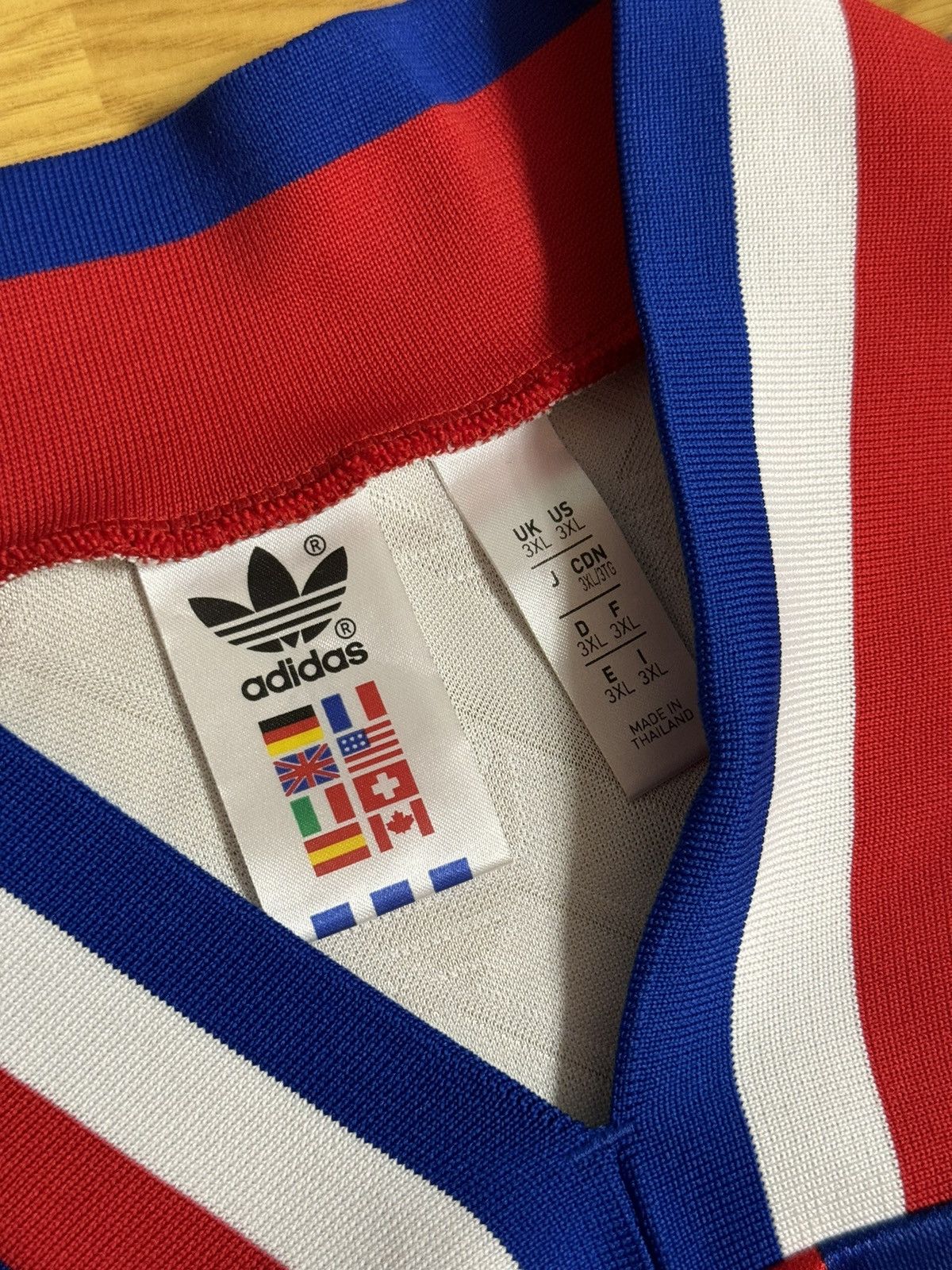 Adidas Olympique Lyonnais Retro Reissue Jersey 2023 - Adidas - 3XL Size US XXL / EU 58 / 5 - 7 Thumbnail