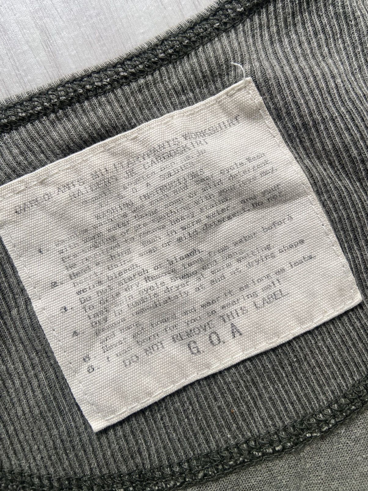 Japanese Brand Vintage 2000’s G.O.A Military Bondage Zipper Cargo Skirt Size M / US 6-8 / IT 42-44 - 9 Thumbnail