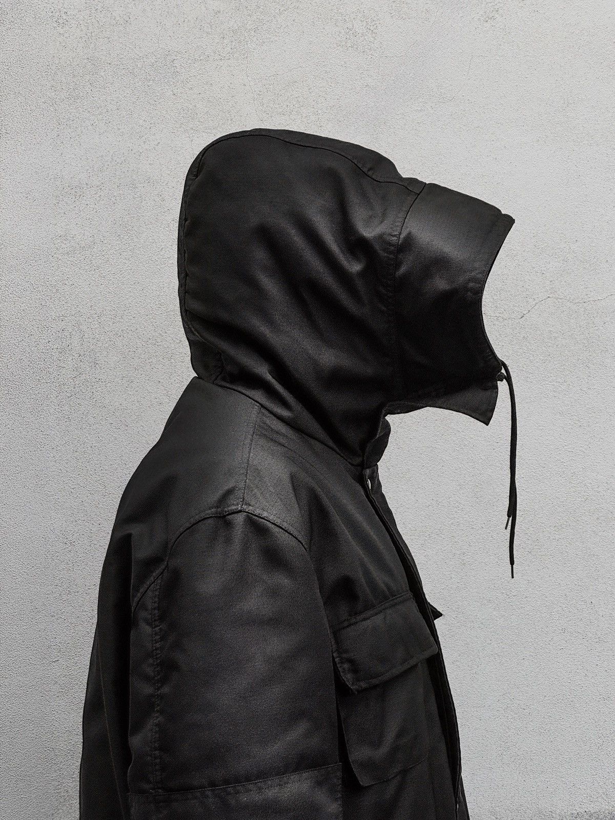 Helmut Lang Helmut Lang A/W 1998 “Kevlar” Snorkel Hood M-65 Parka Size US L / EU 52-54 / 3 - 4 Thumbnail