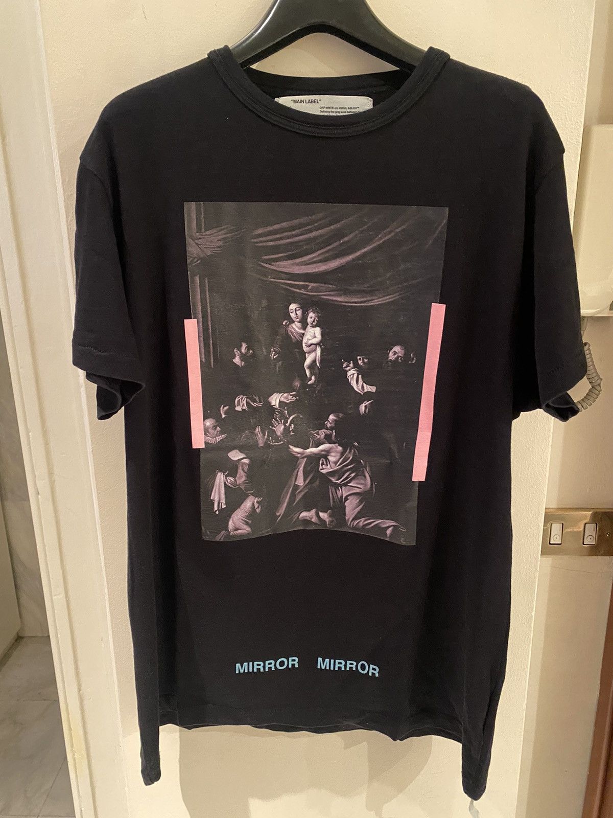 image of Off White Off-White “Mirror” Caravaggio in Black, Men's (Size Small)