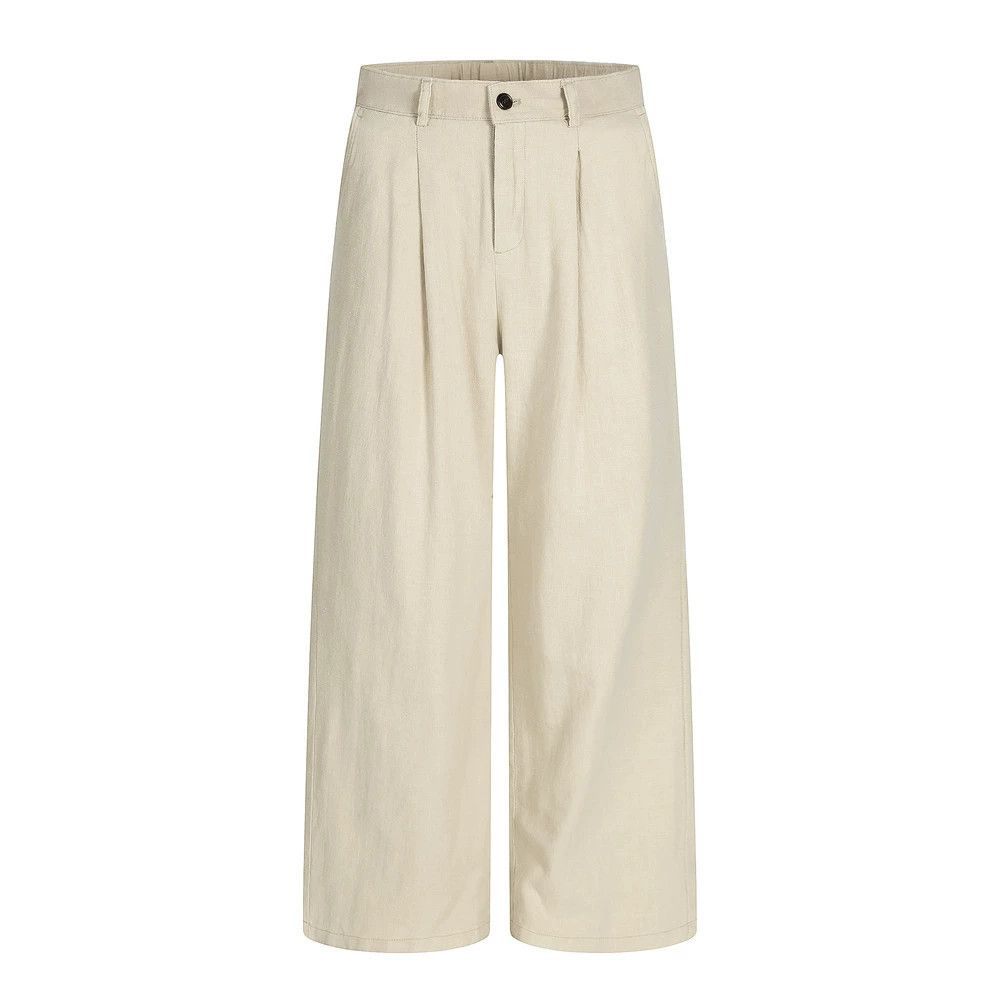 Vintage American loose wide-leg men's cleanfi simple casual trousers Size US 32 / EU 48 - 1 Thumbnail