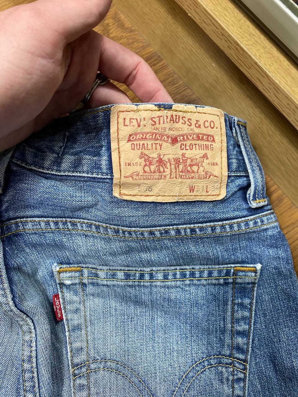 Japanese Brand × Levi's Gothicana Y2K Bondage Gothic Multipocket Cargo Shorts Size US 31 - 16 Thumbnail