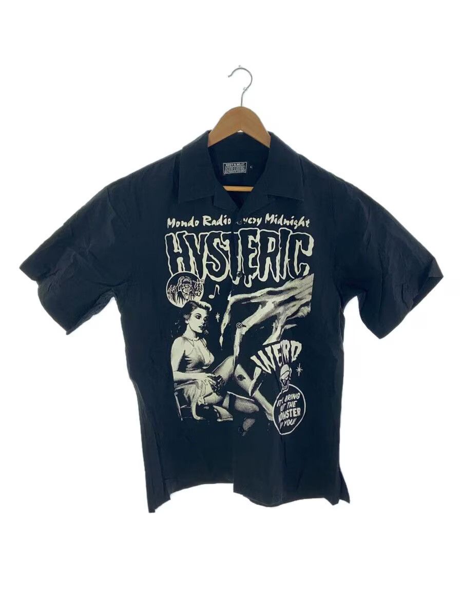 Hysteric Glamour Hysteric Glamour Cotton Short Sleeve Shirt Black Size US L / EU 52-54 / 3 - 1 Thumbnail